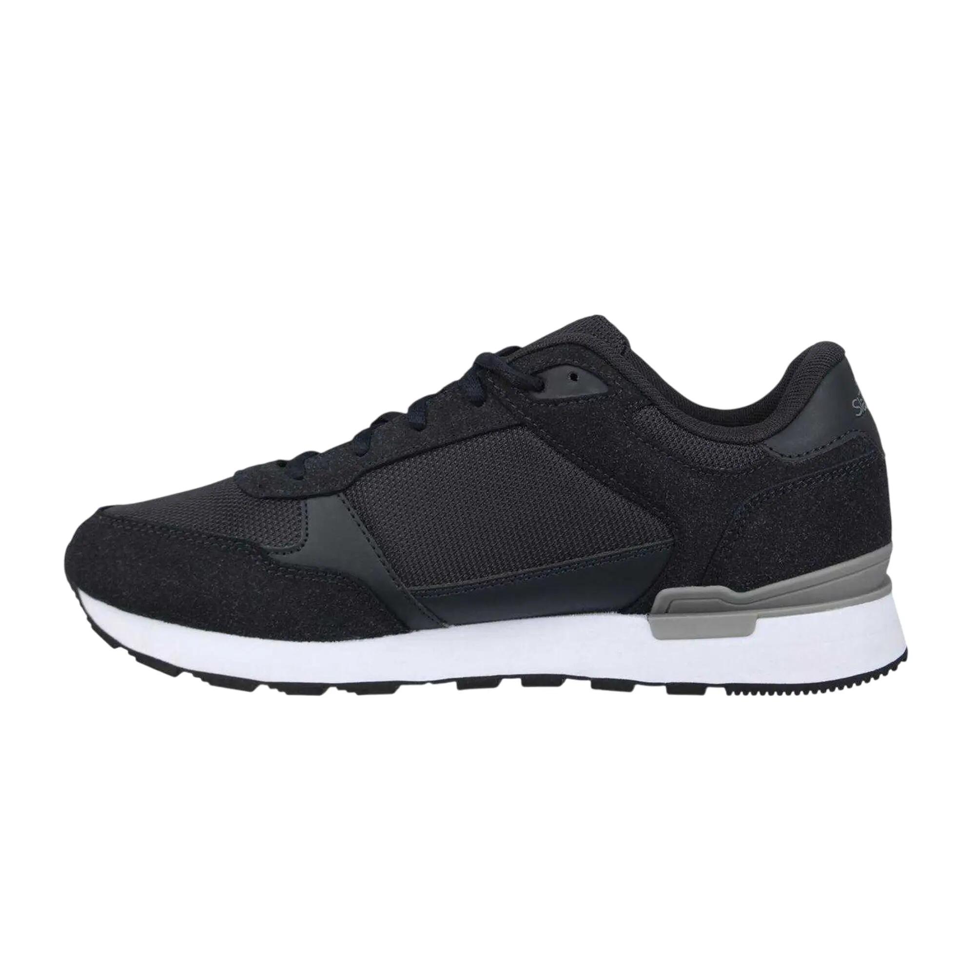 Mens Alford Low Cut Trainers (Navy) 2/4