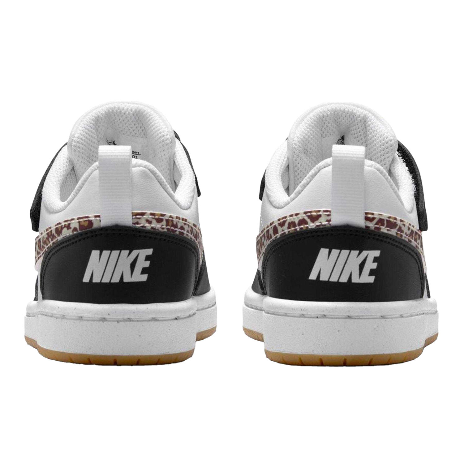 Baskets COURT BOROUGH Garçon (Noir / Beige / Noir) 2/5
