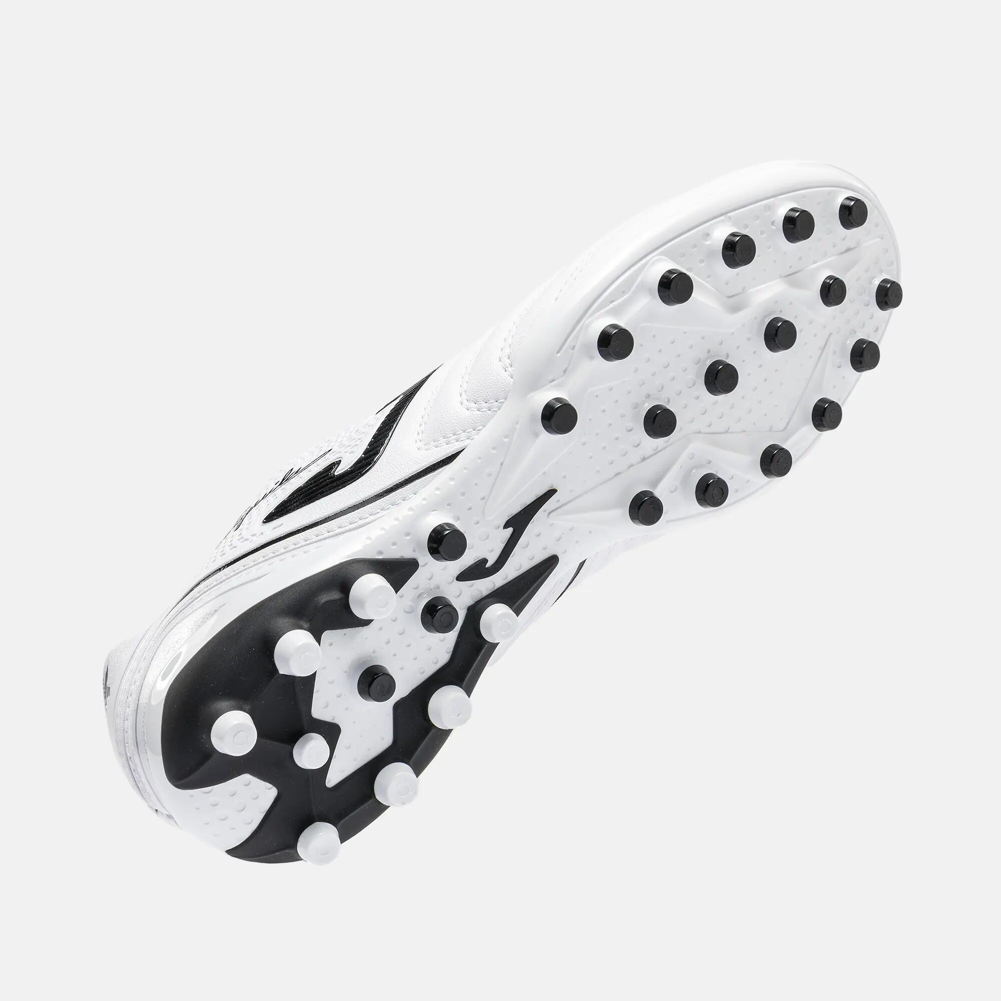 Botas Fútbol Fútbol Adulto Joma Aguila 26 AG Blanco 5/5