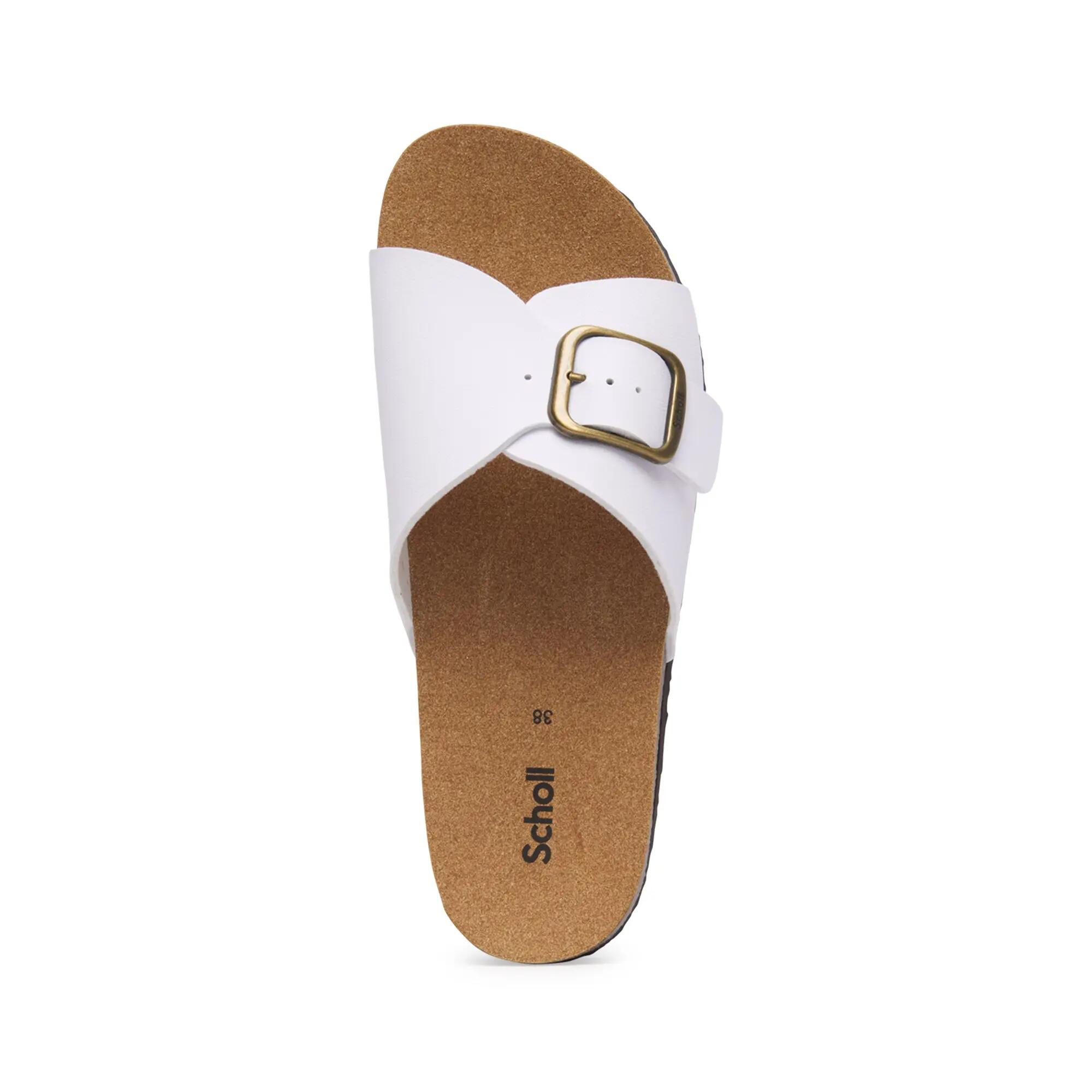 Sandálias mulher Jackie 1 Strap Branco 3/4