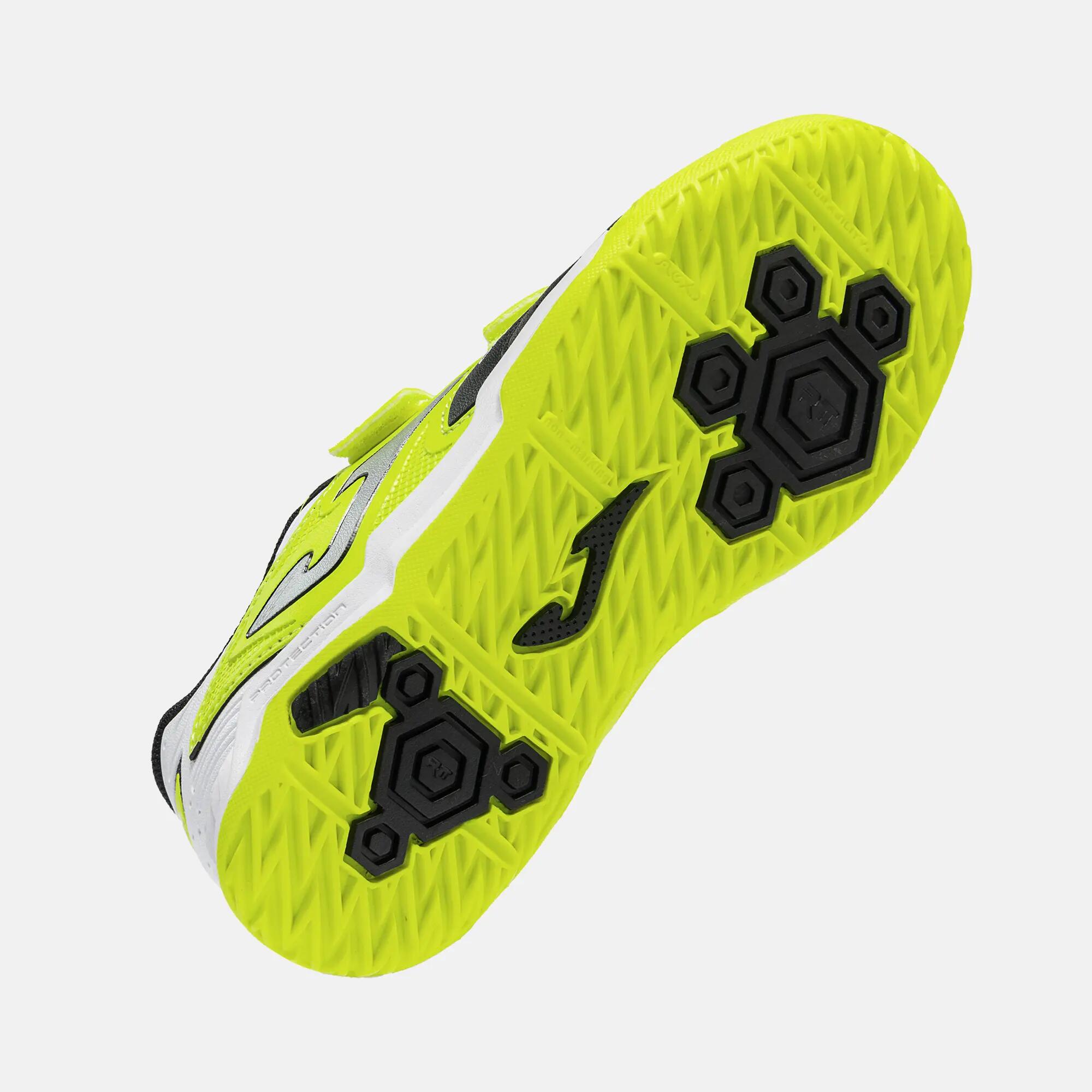 Zapatillas Fútbol Sala Niños Joma Cancha Jr 26 IN Negro 5/5