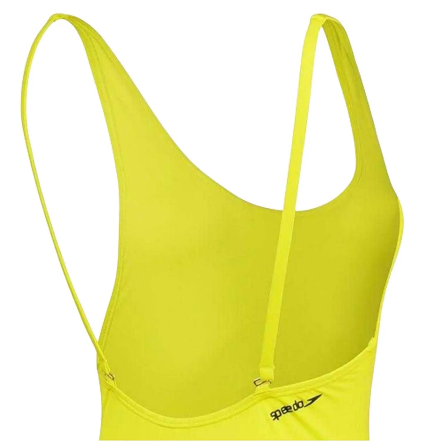 Badeanzug für Damen Grün 3/4