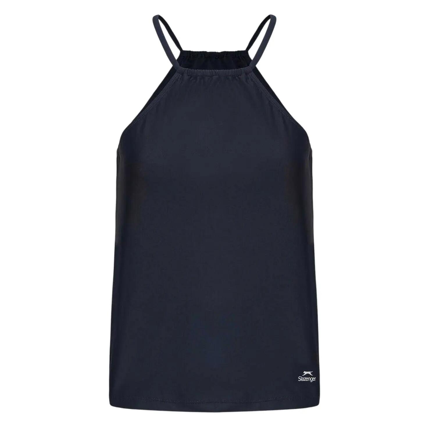 Ensemble De Tankini Motif/style Logo Femme (Bleu Marine) 3/4