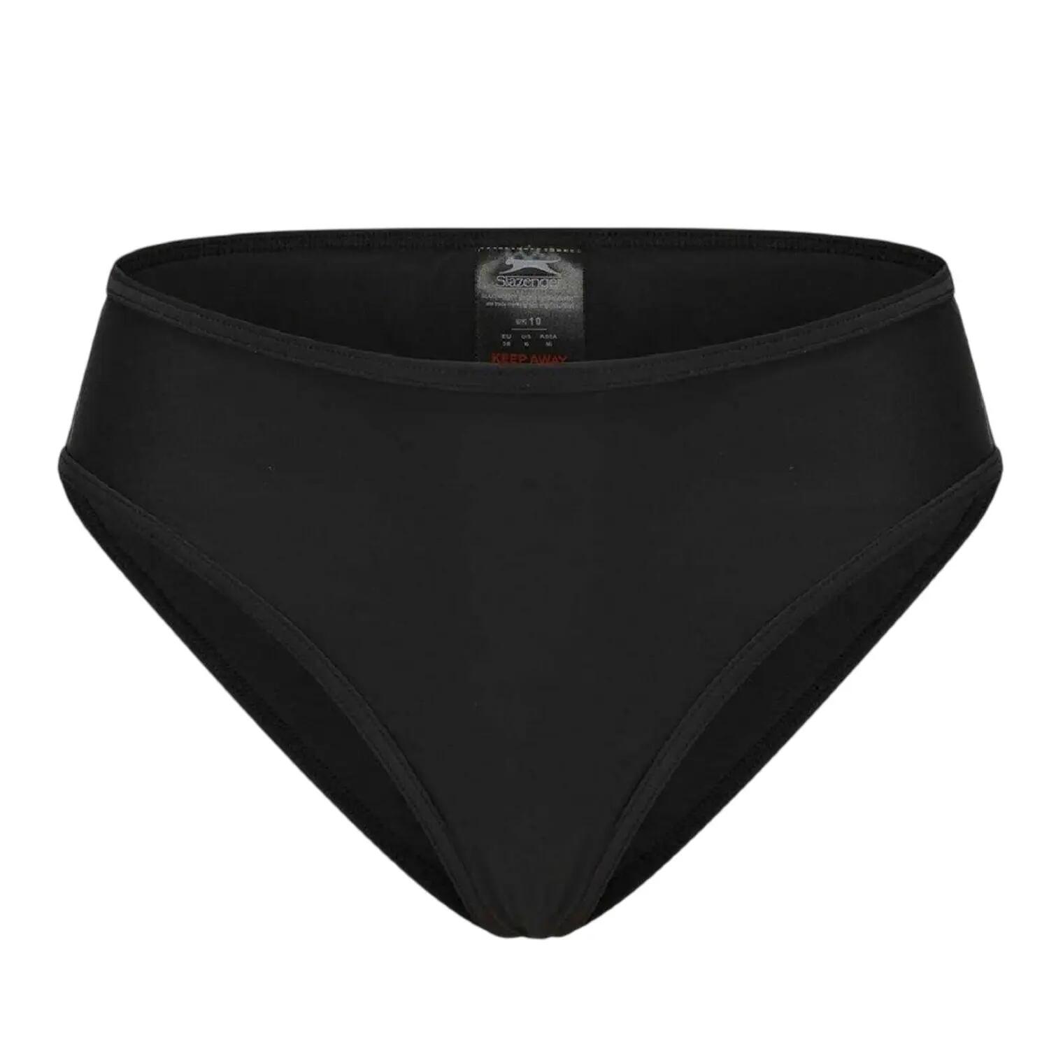 Tankini Set Logo Donna Slazenger Nero 3/4