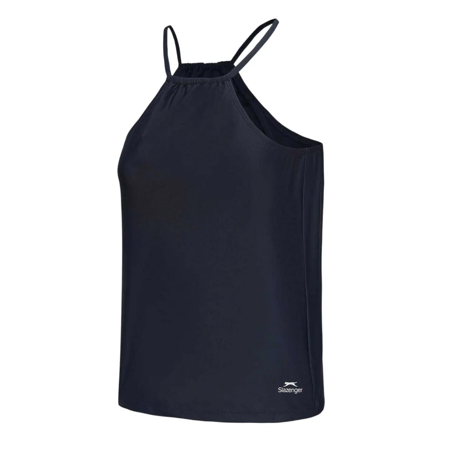 Ensemble De Tankini Motif/style Logo Femme (Bleu Marine) 2/4