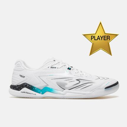 Zapatillas Fútbol Sala Adulto Joma Regate Rebound 26 IN Blanco