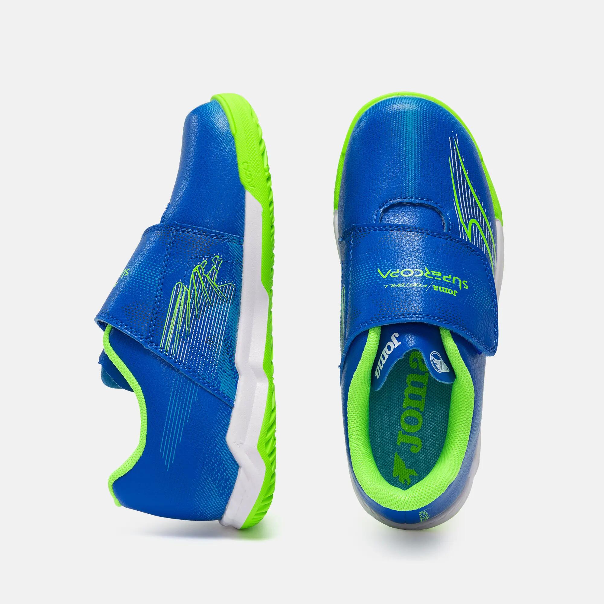 Zapatillas Fútbol Sala Niños Joma Supercopa Jr 26 IN Royal 4/5
