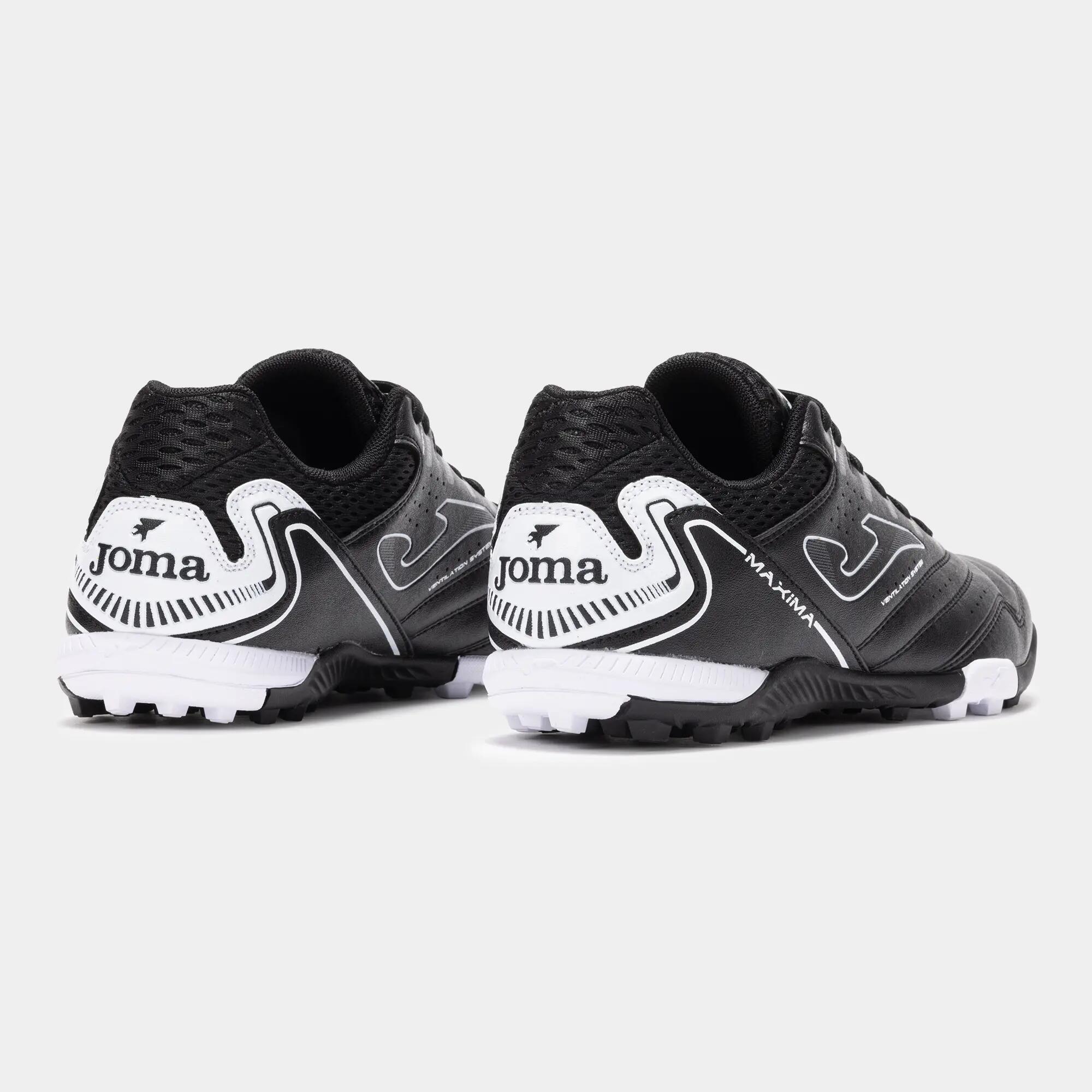 Botas Fútbol Fútbol Adulto Joma Maxima 26 TF Negro 3/4