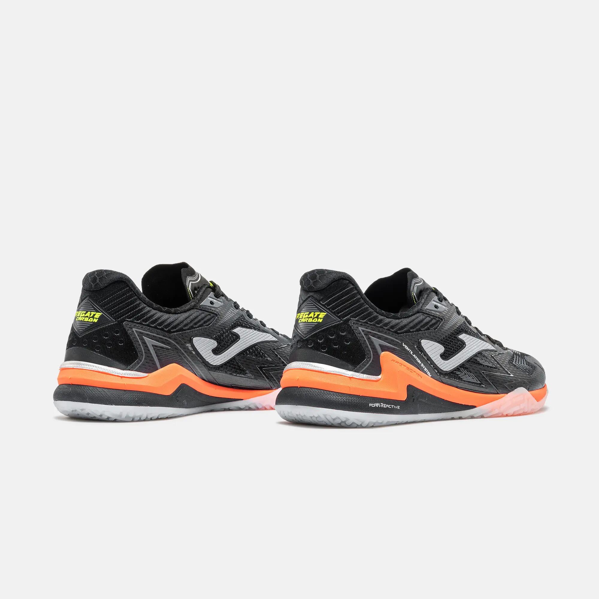 Zapatillas Fútbol Sala Adulto Joma Regate Carbon 26 IN Negro 3/5