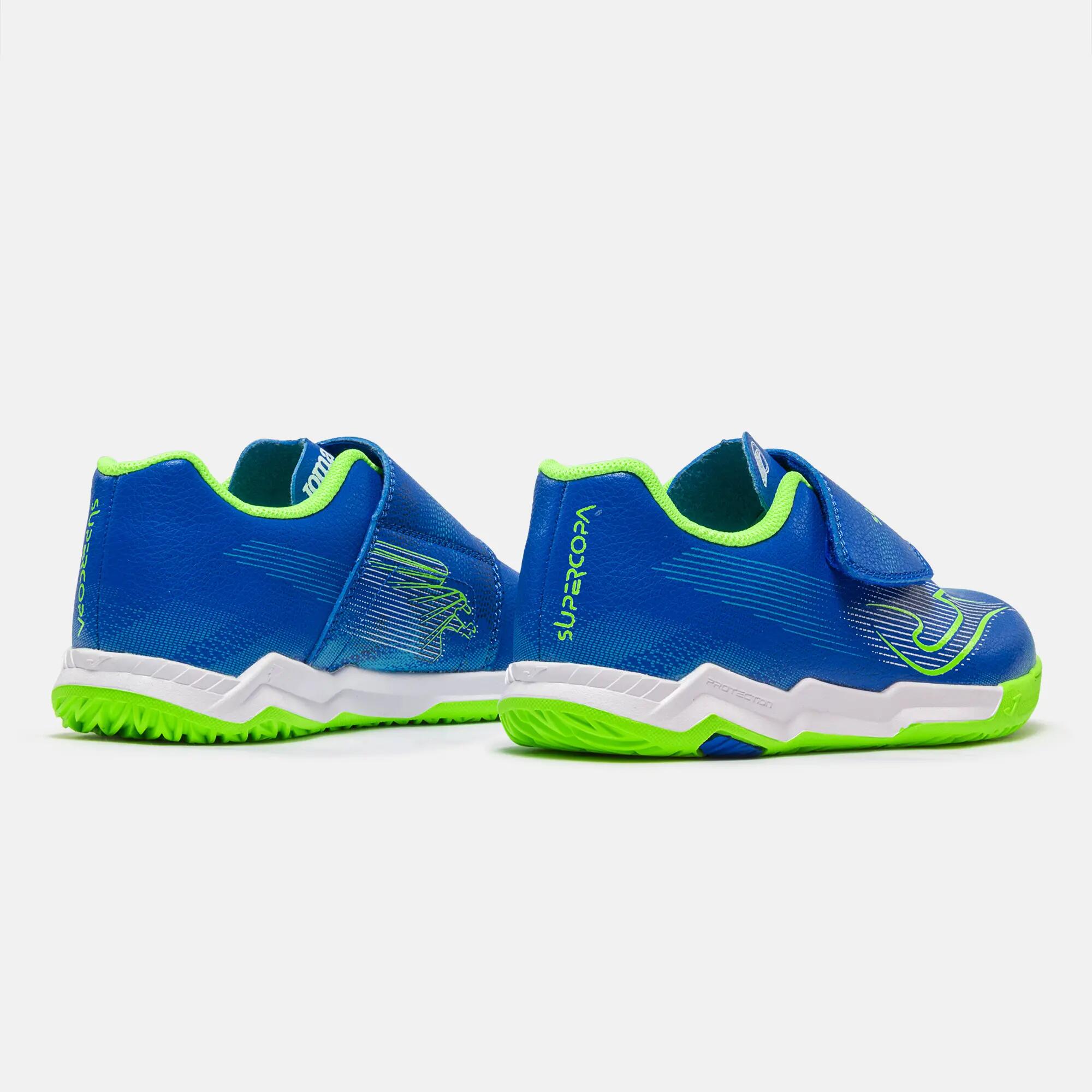 Zapatillas Fútbol Sala Niños Joma Supercopa Jr 26 IN Royal 3/5
