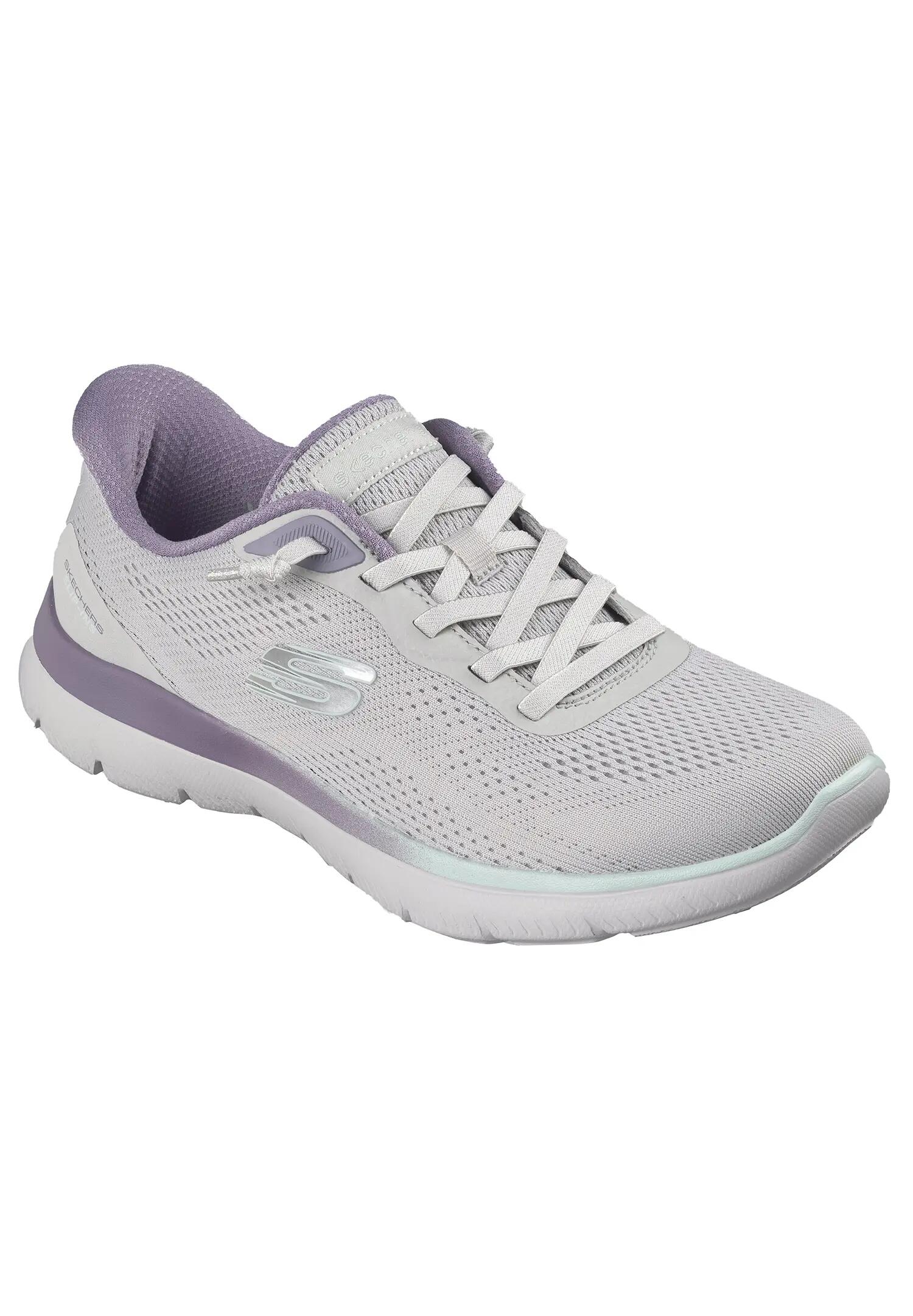 Skechers Damen Slip-Ins Summits Sweet Skies Sneaker 150341 GRY Grau 3/4