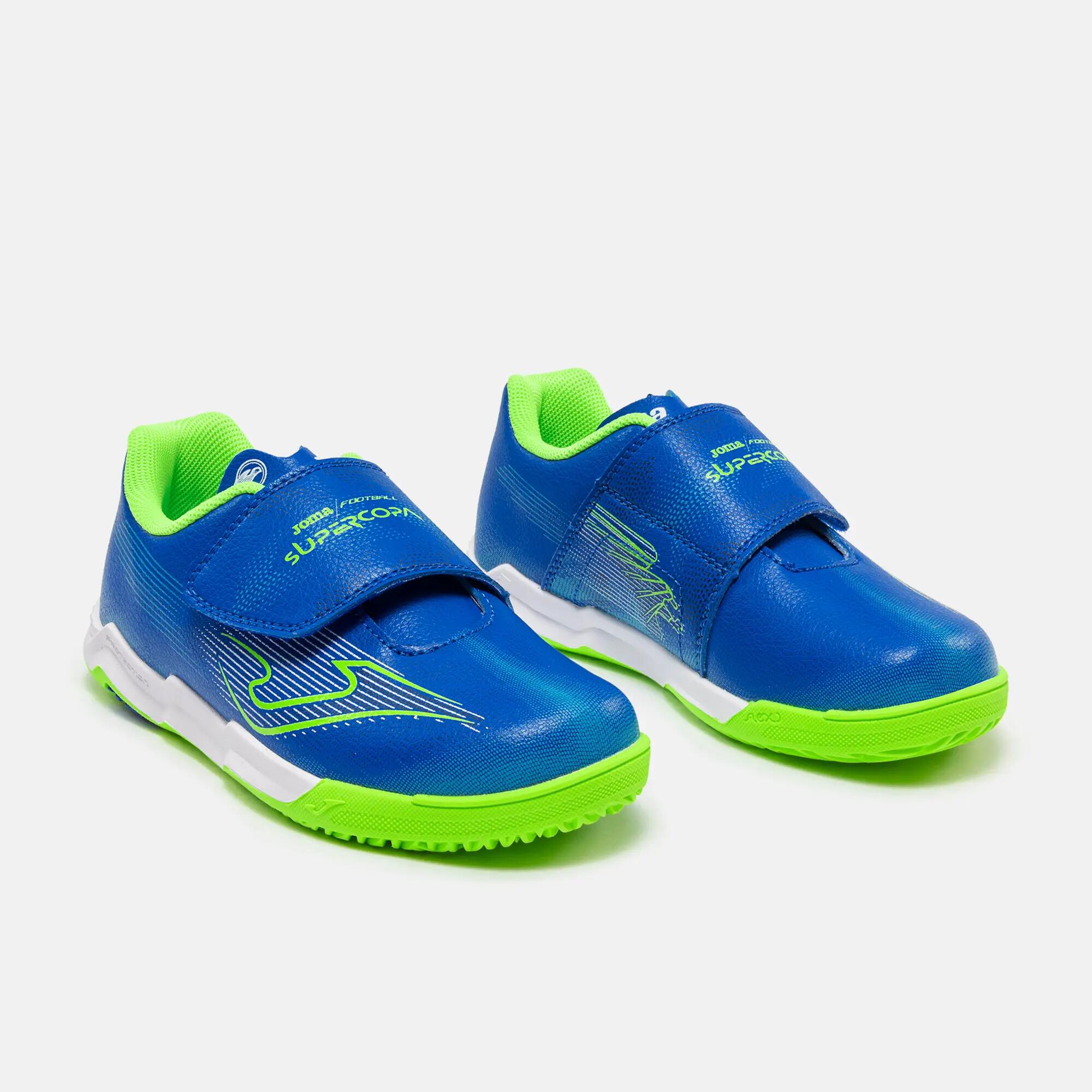 Zapatillas Fútbol Sala Niños Joma Supercopa Jr 26 IN Royal 2/5