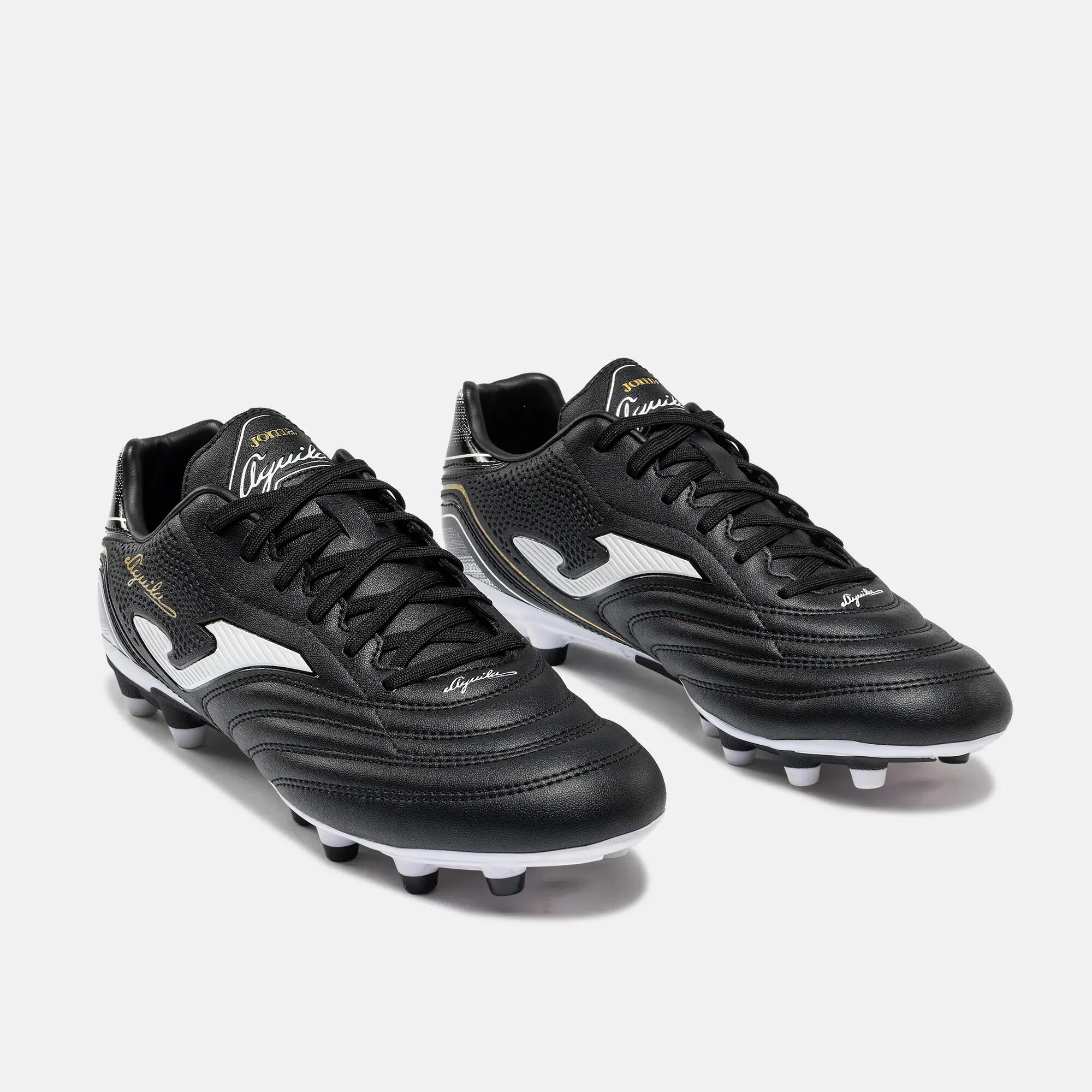 Botas Fútbol Fútbol Adulto Joma Aguila 26 FG Negro 2/5