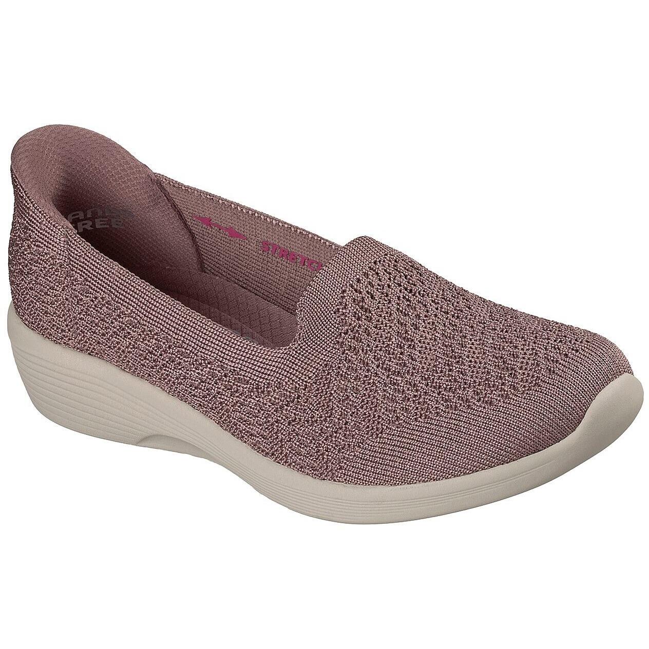 Balerini femei Skechers Women Slip-Ins Modern Comfort, Mov