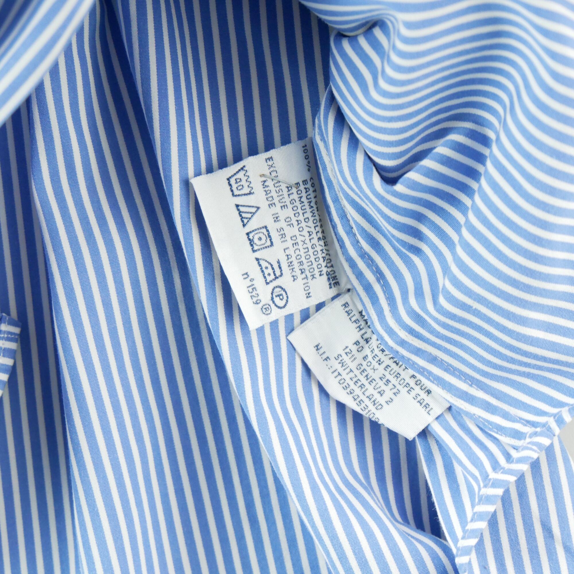 Second hand - Chemise classica uomo a righe - Stato buono 7/7