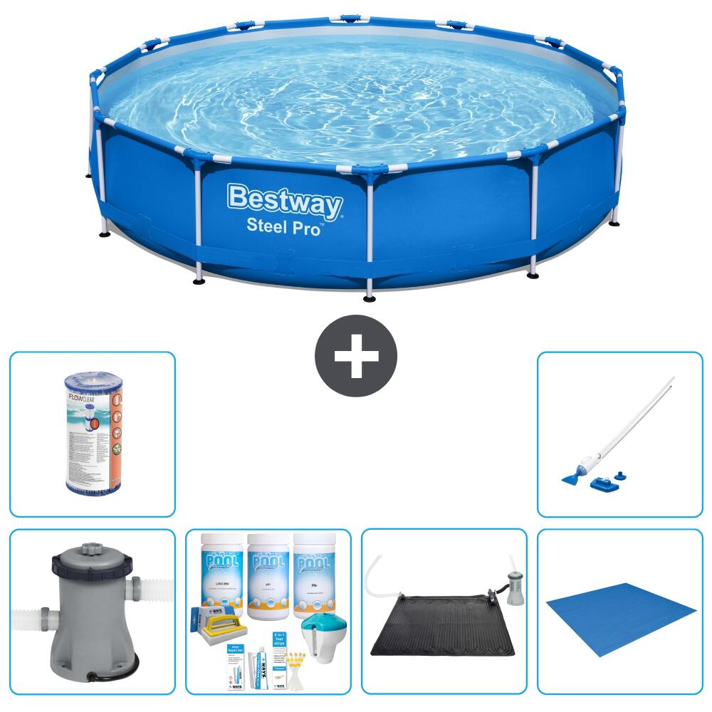 Bestway Steel Pro Rond - 366x76 cm - 7-delig S22102 1/7