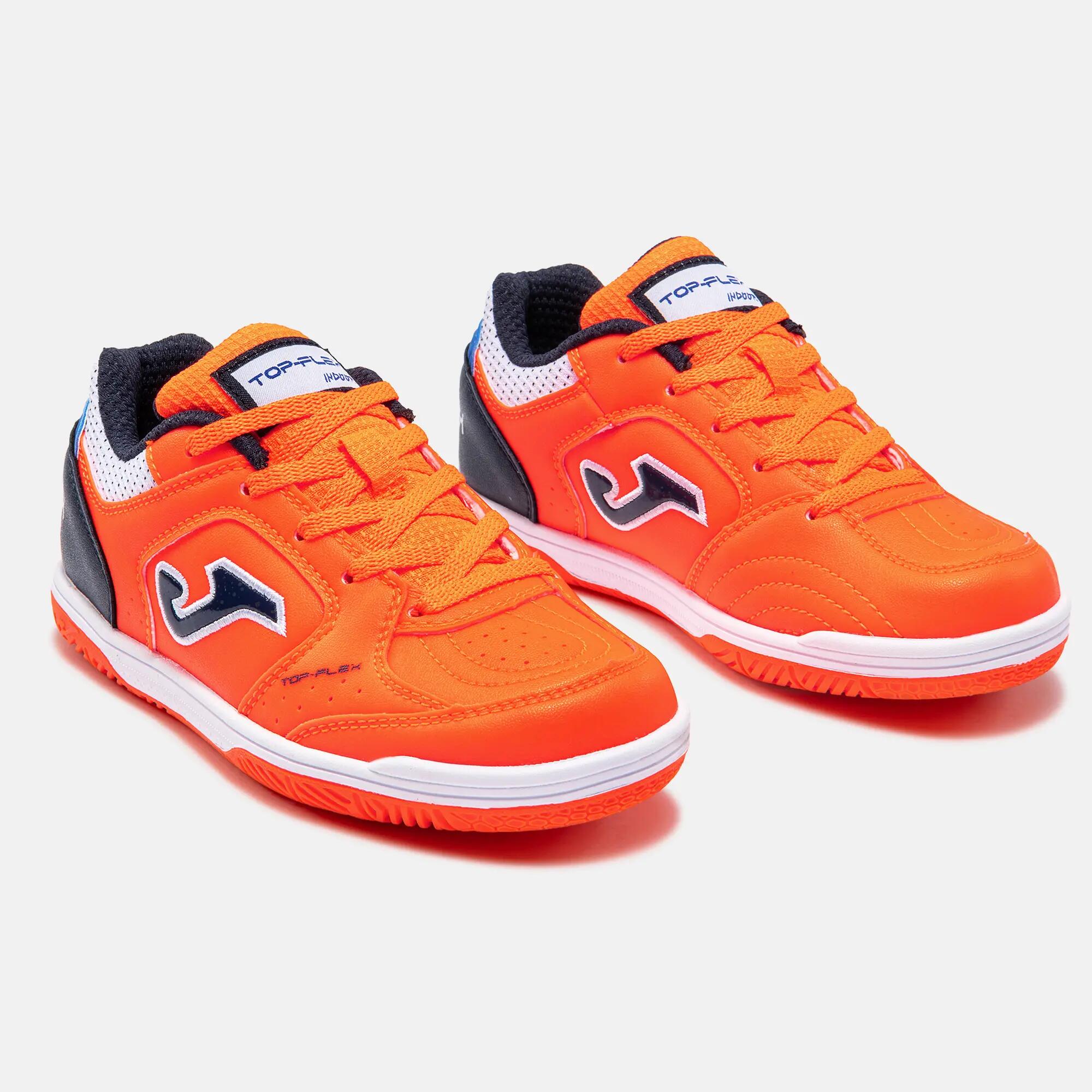 Chaussures Futsal Enfants Joma Top Flex Jr 26 IN Orange 2/5
