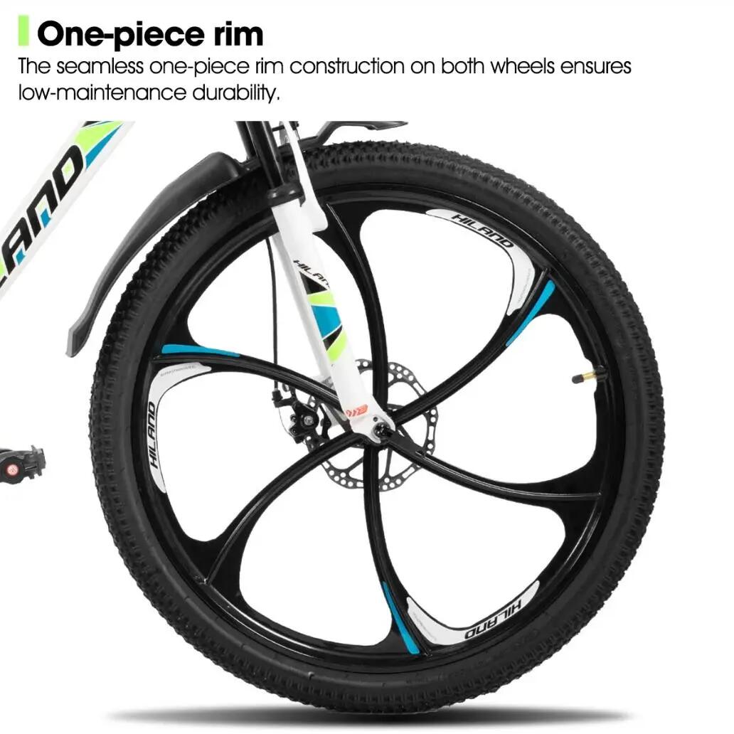 Femme Homme VTT 26 pouces 18 Vitesses Aluminium Roues 3/6 Branches 7/7