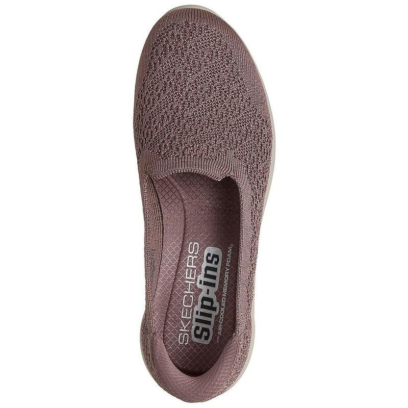 Balerini femei Skechers Women Slip-Ins Modern Comfort, Mov