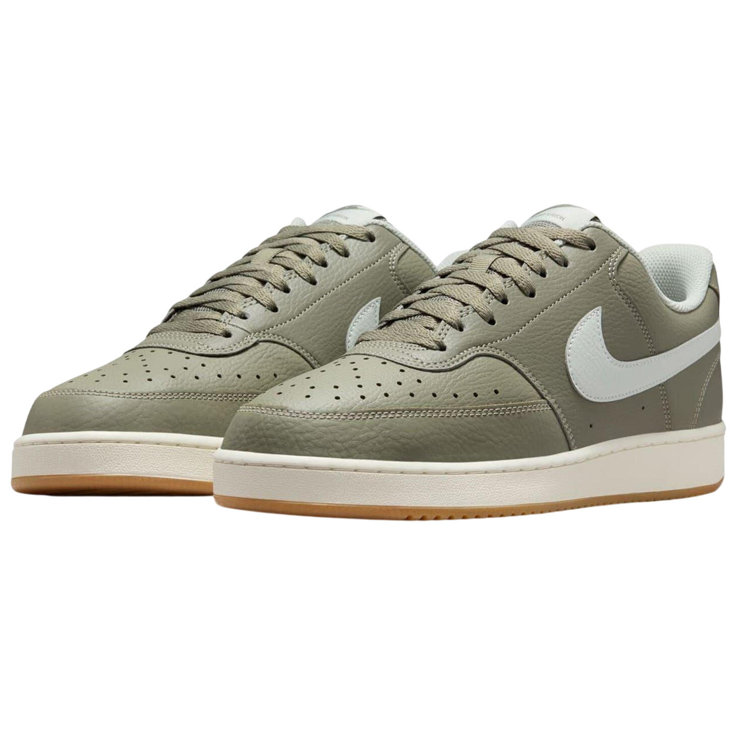 Baskets VISION LOW Homme (Vert Foncé / Blanc) 4/4