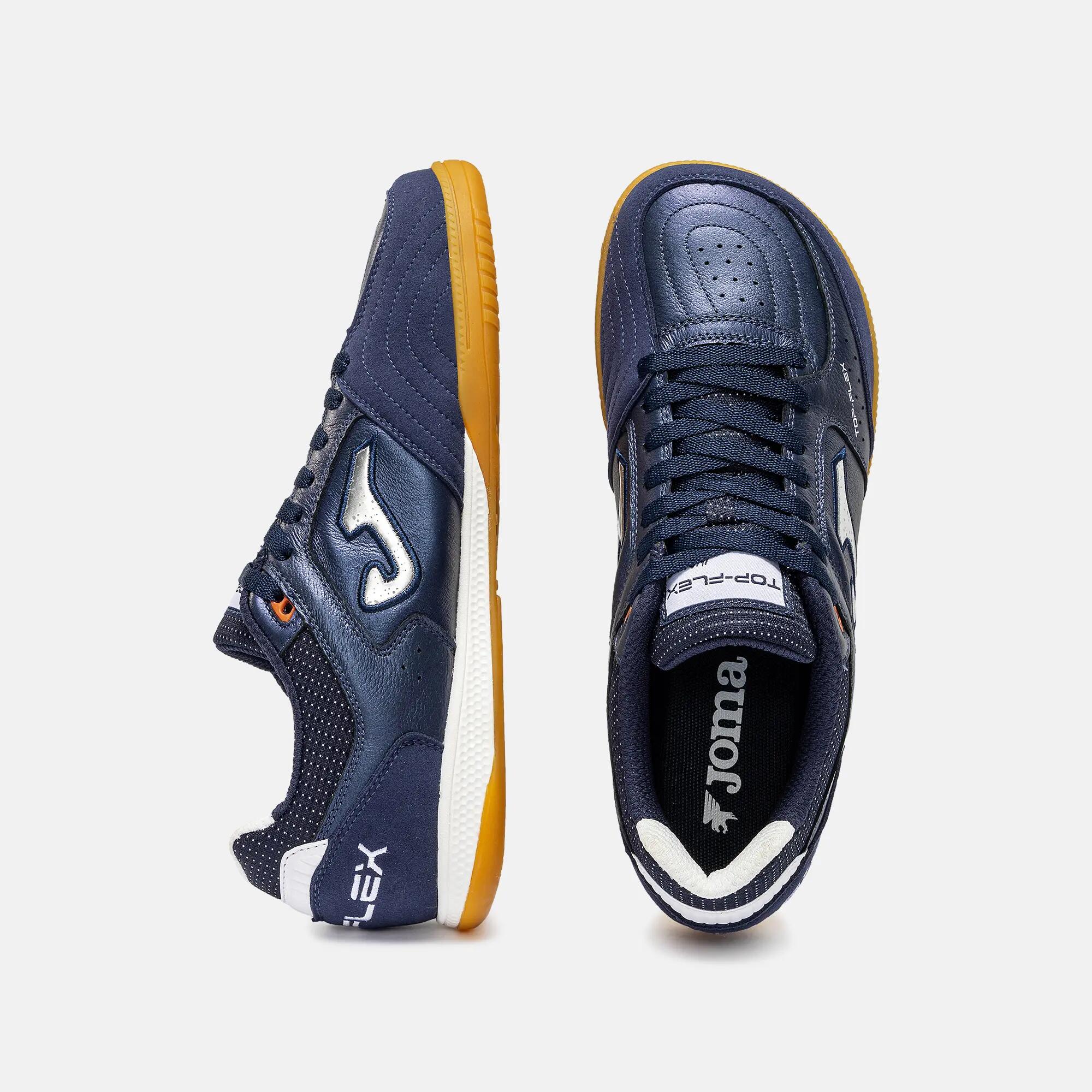 Chaussures Futsal Adulte Joma Top Flex Foot Shape 26 IN Bleu Marine 4/5