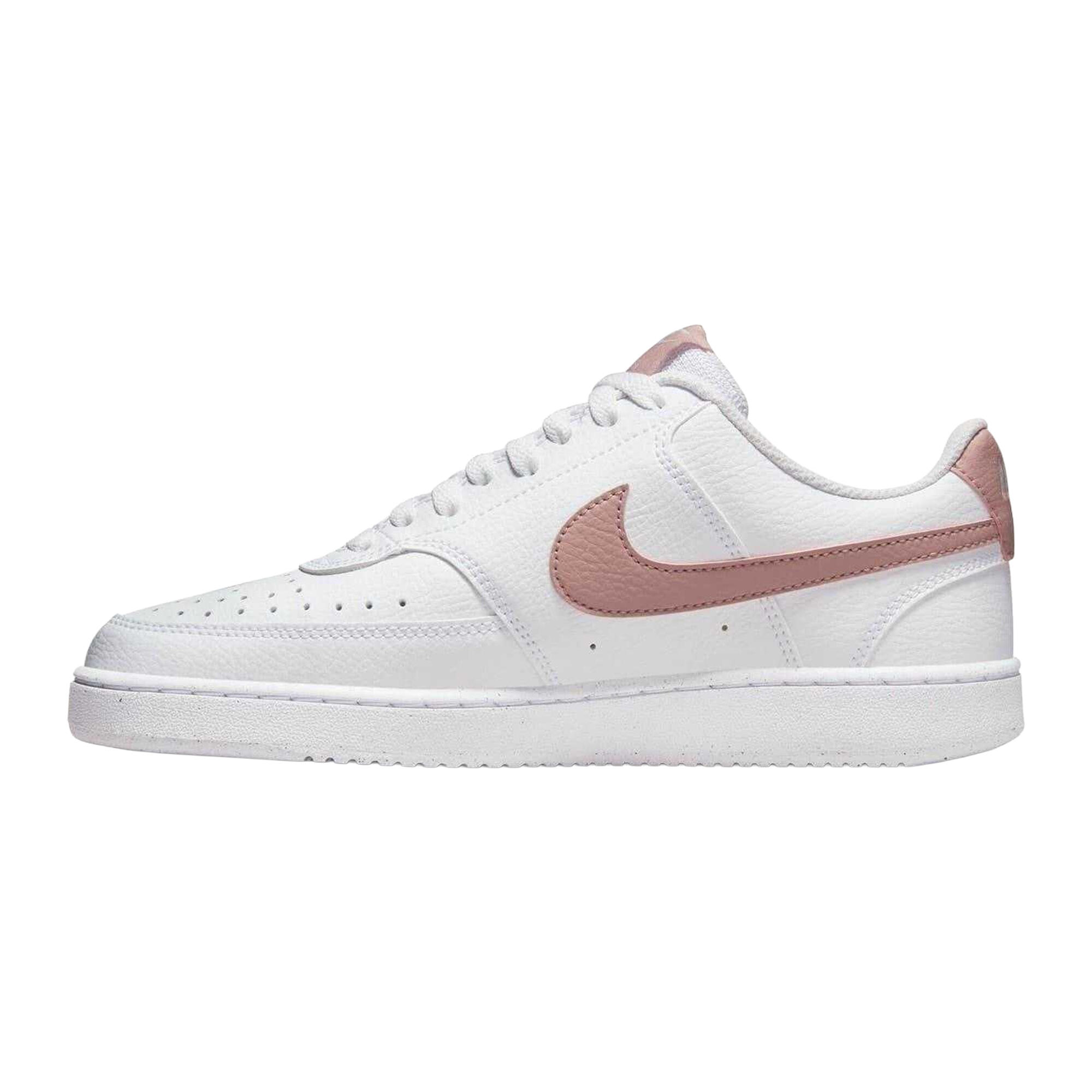 Womens/Ladies Vision Low Next Trainers (White/Pink) 2/4