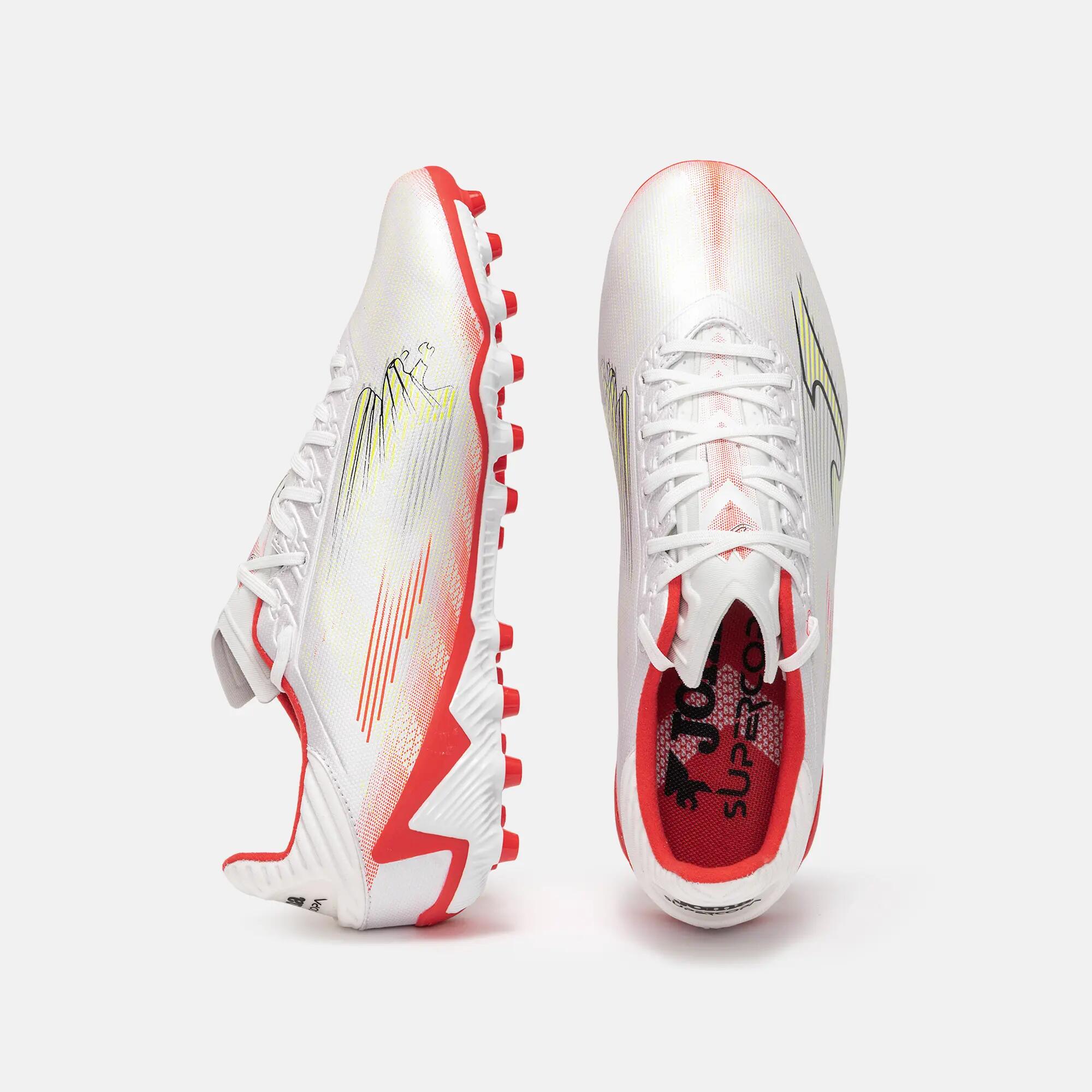 Chaussures Football Football Adulte Joma Super Copa 26 AG Blanc 4/5