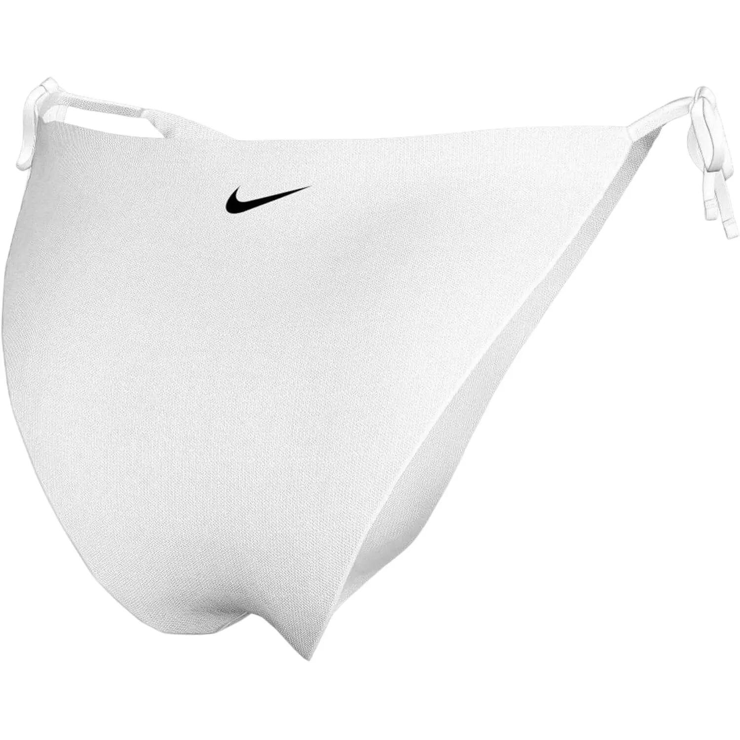 Womens/Ladies Tri String Bikini Bottoms (White) 2/3