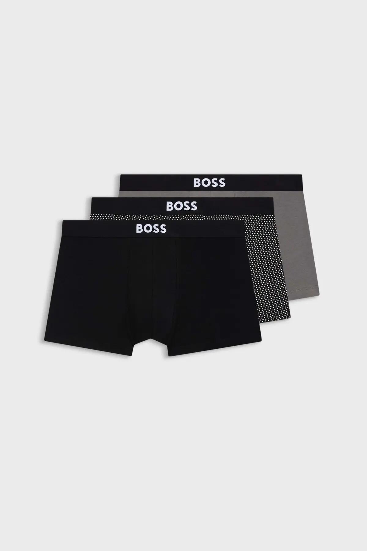 Unterwäsche für (3erPack) Herren Schwarz/Dunkelblau 5/5