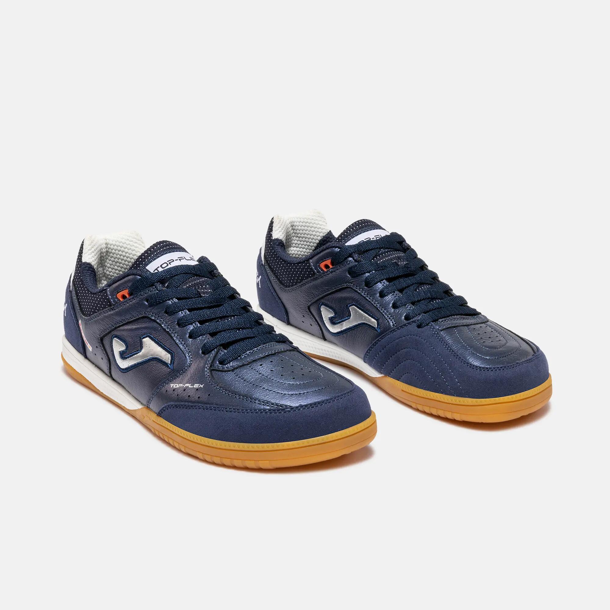Chaussures Futsal Adulte Joma Top Flex Foot Shape 26 IN Bleu Marine 2/5