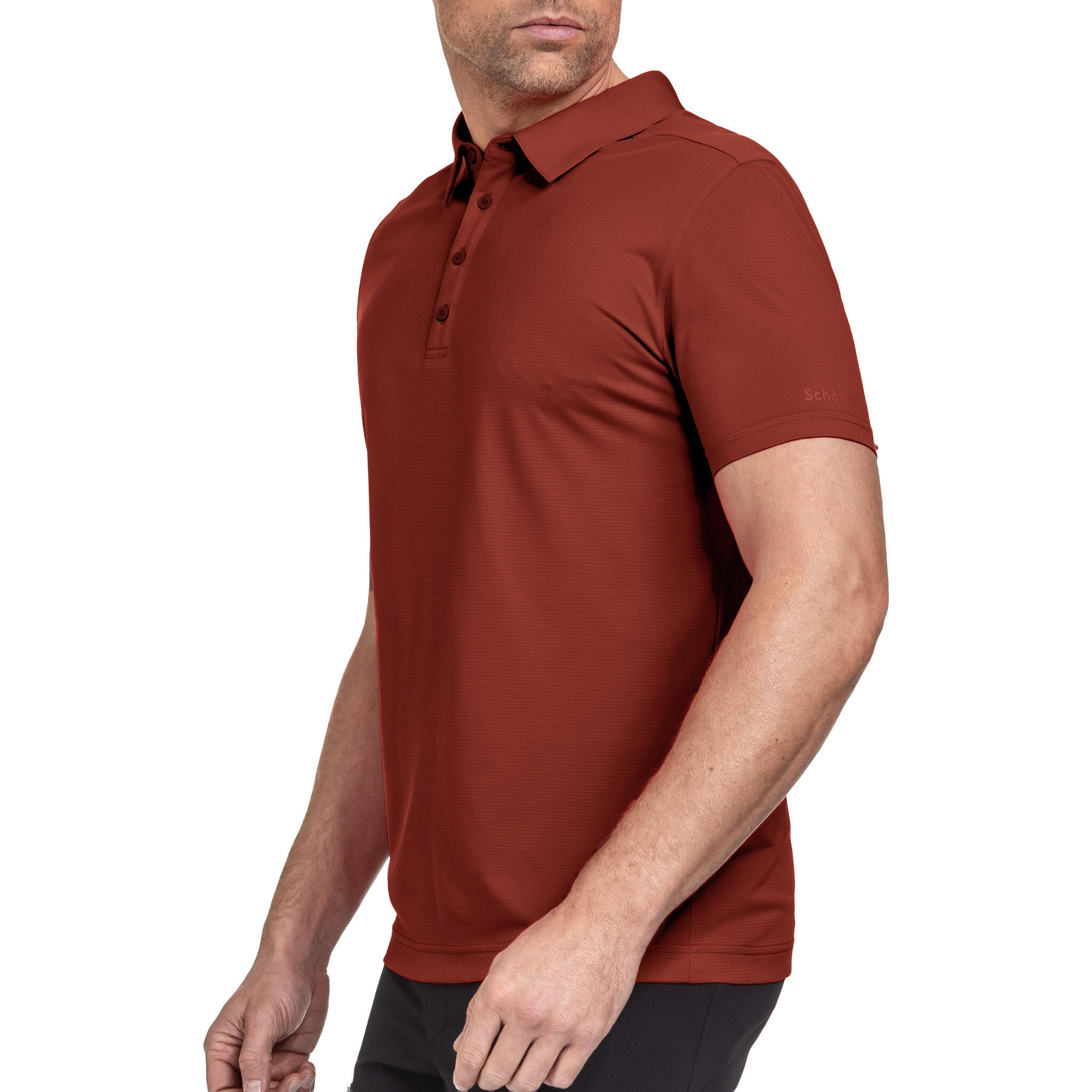 Poloshirt schnelltrocknend feuchtigkeitsabführend Herren - CIRC Poloshirt Tauron 3/4