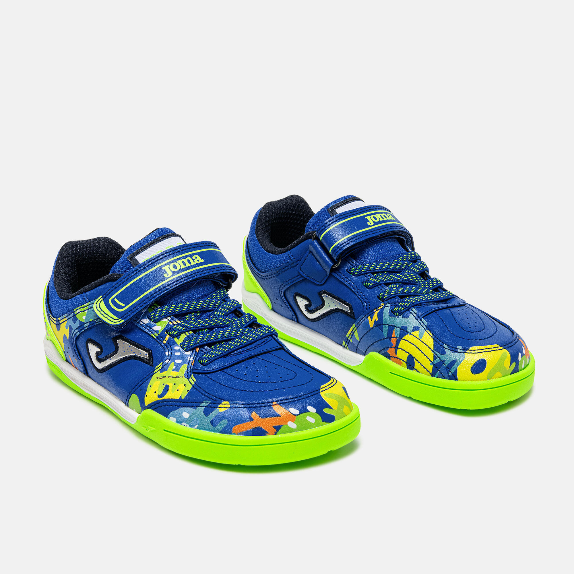 Zapatillas Fútbol Sala Niños Joma Top Flex Junior Barefoot 26 IN Royal 2/5