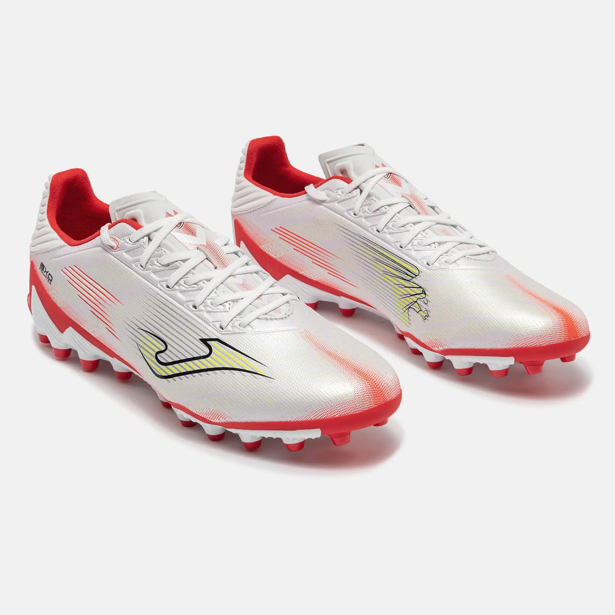 Chaussures Football Football Adulte Joma Super Copa 26 AG Blanc 2/5