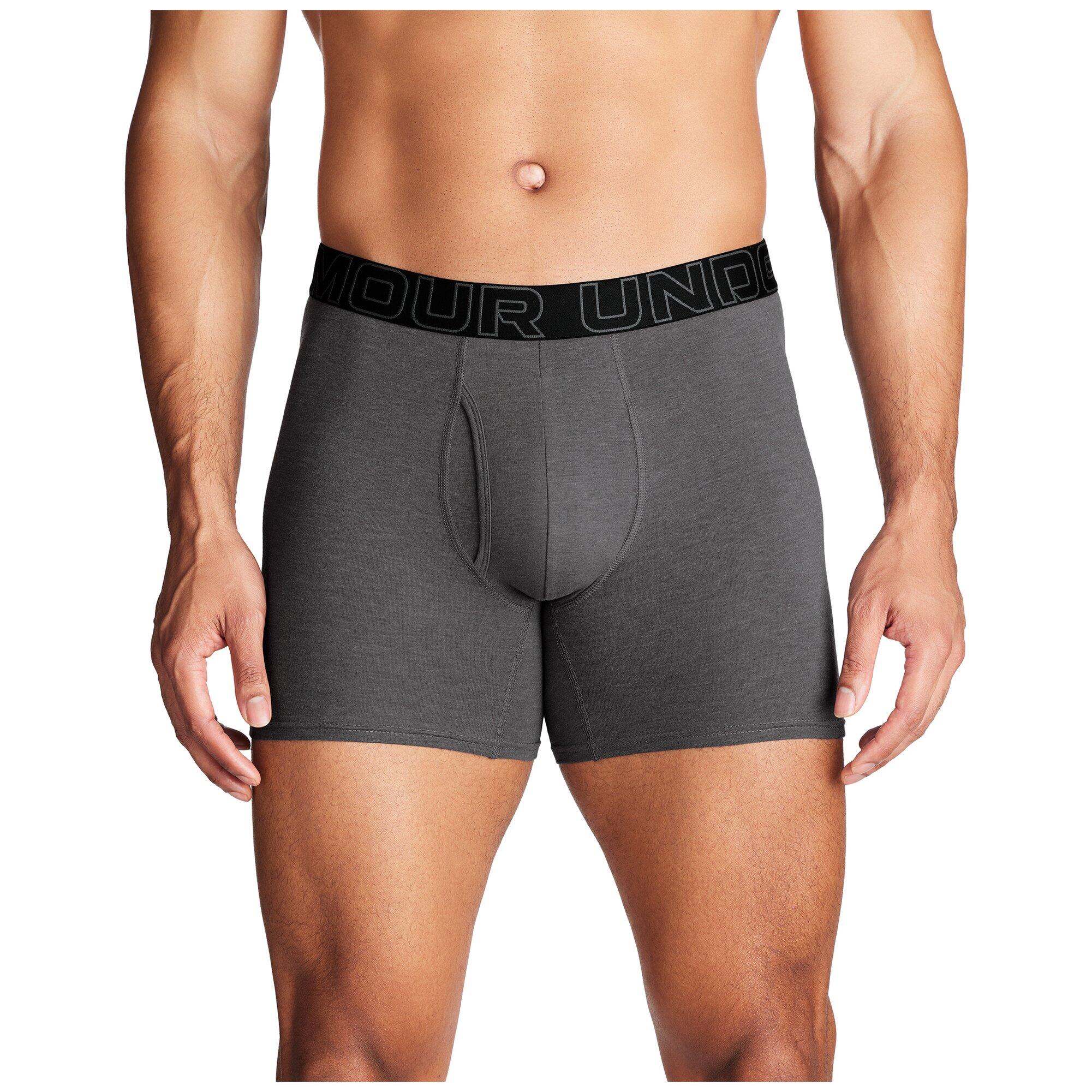 Boxershort Herren 6er Pack Figurbetont-UA PERFORMANCE COTTON - SOLID 6 IN 6PK 2/3
