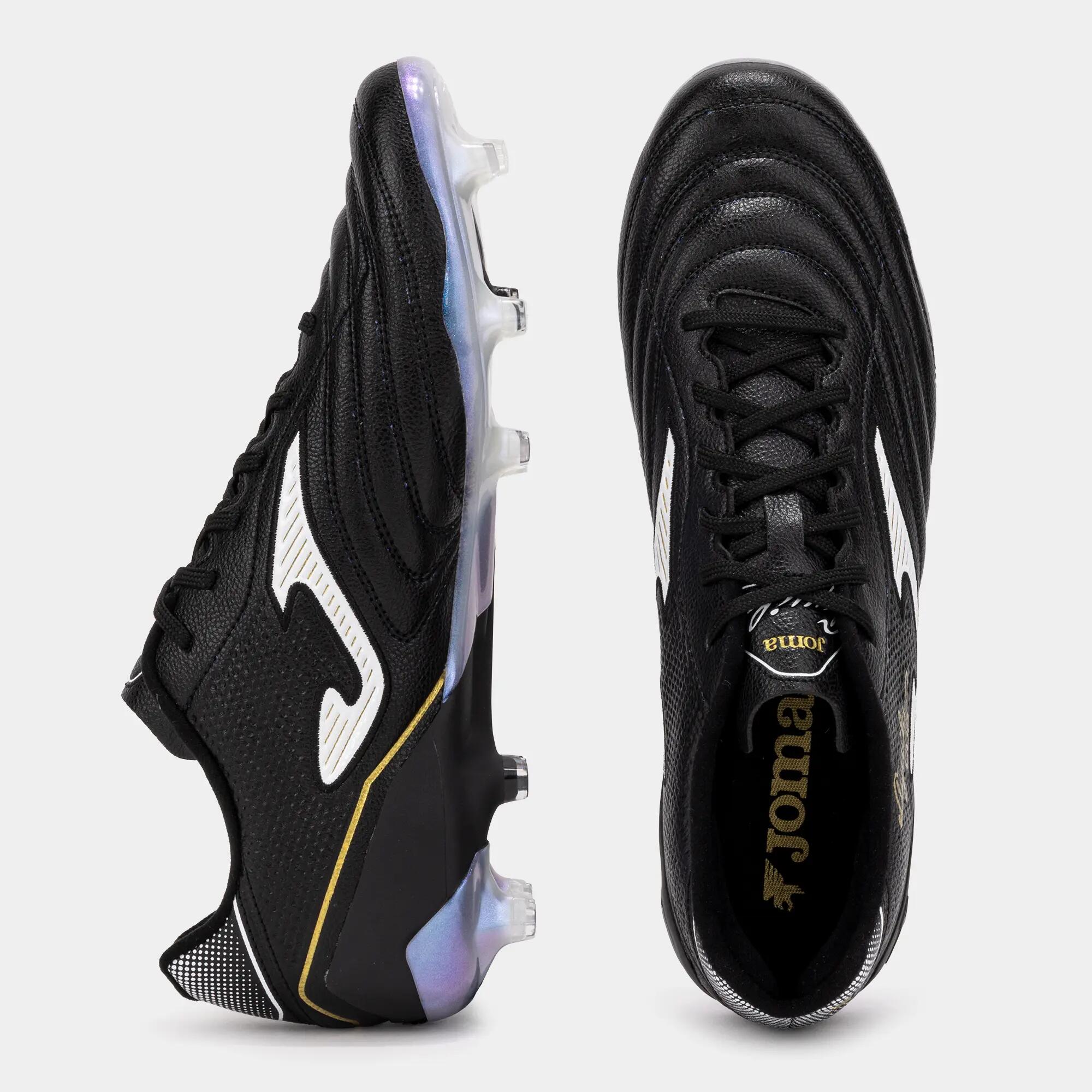 Botas Fútbol Fútbol Adulto Joma Aguila Cup 26 FG Negro 4/4