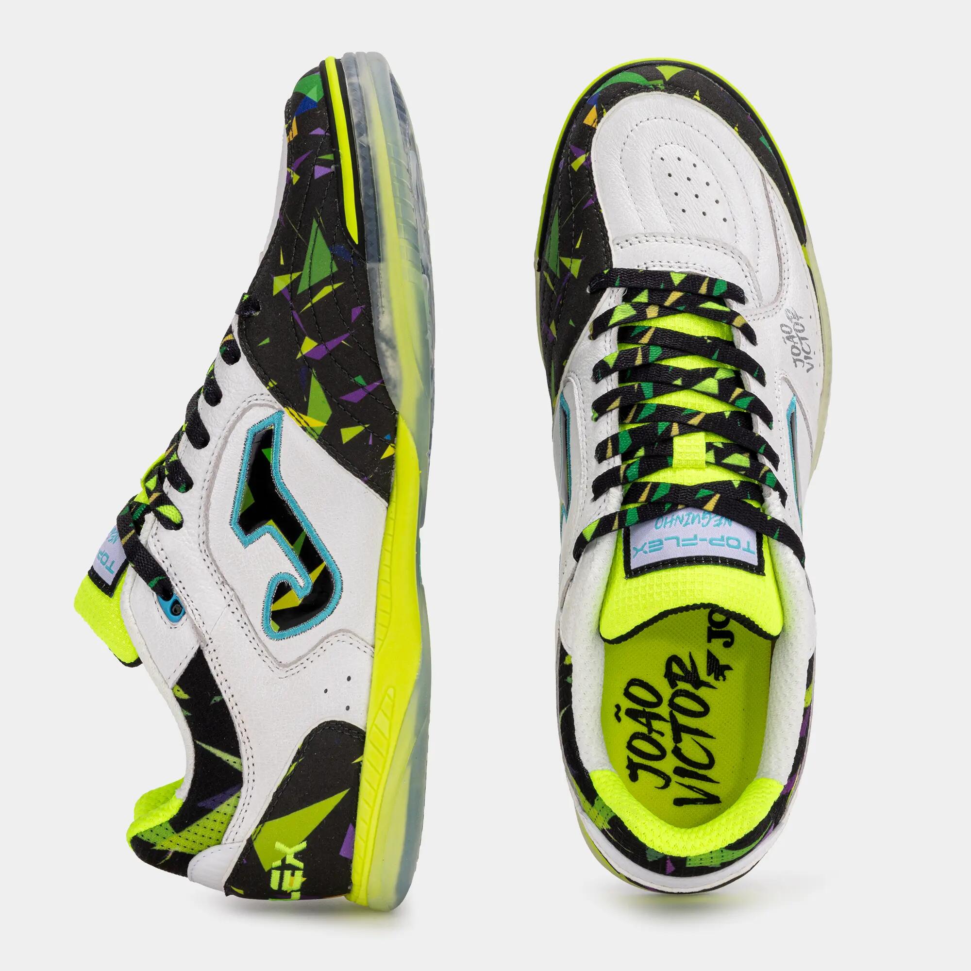 Buty męskie halowe Joma Top Flex 2692 IN White Joao Victor 4/7