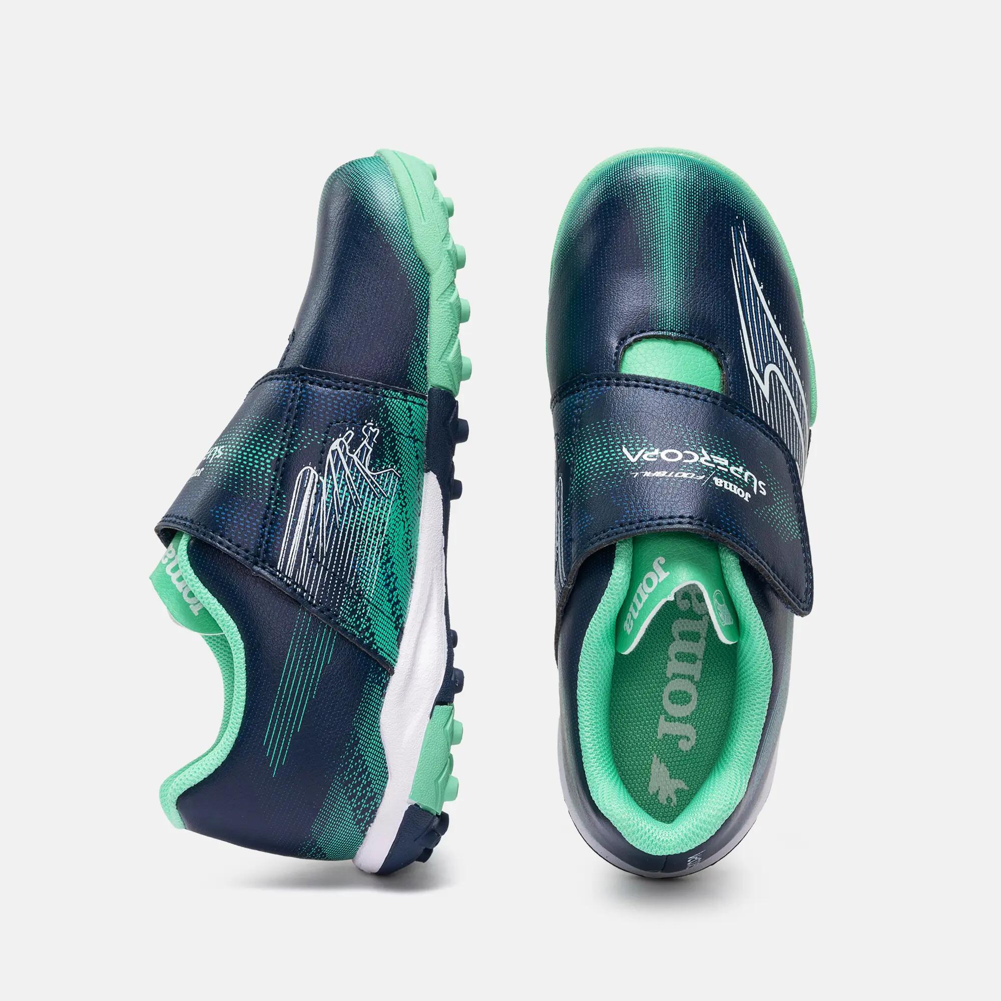 Botas Fútbol Fútbol Niños Joma Supercopa Jr 26 TF Marino 4/5