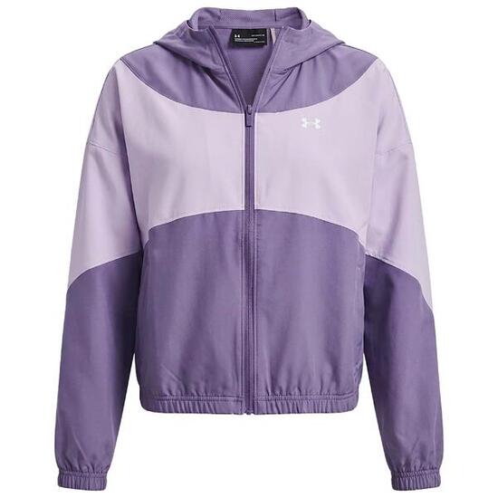 Sweatshirt Under Armour Ua Rival Woven Jkt Hd Femme