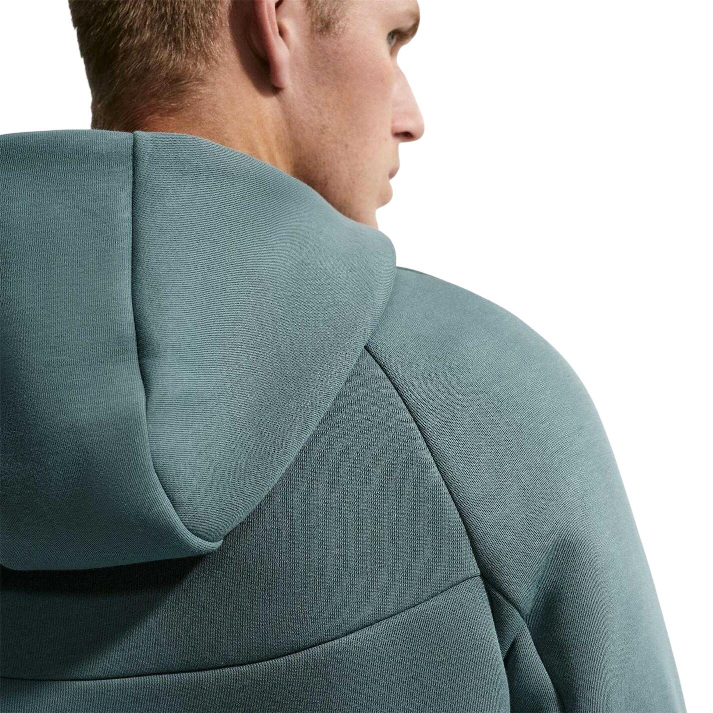 "Tech" Hoodie mit durchgehendem Reißverschluss für Herren Schiefer 4/4