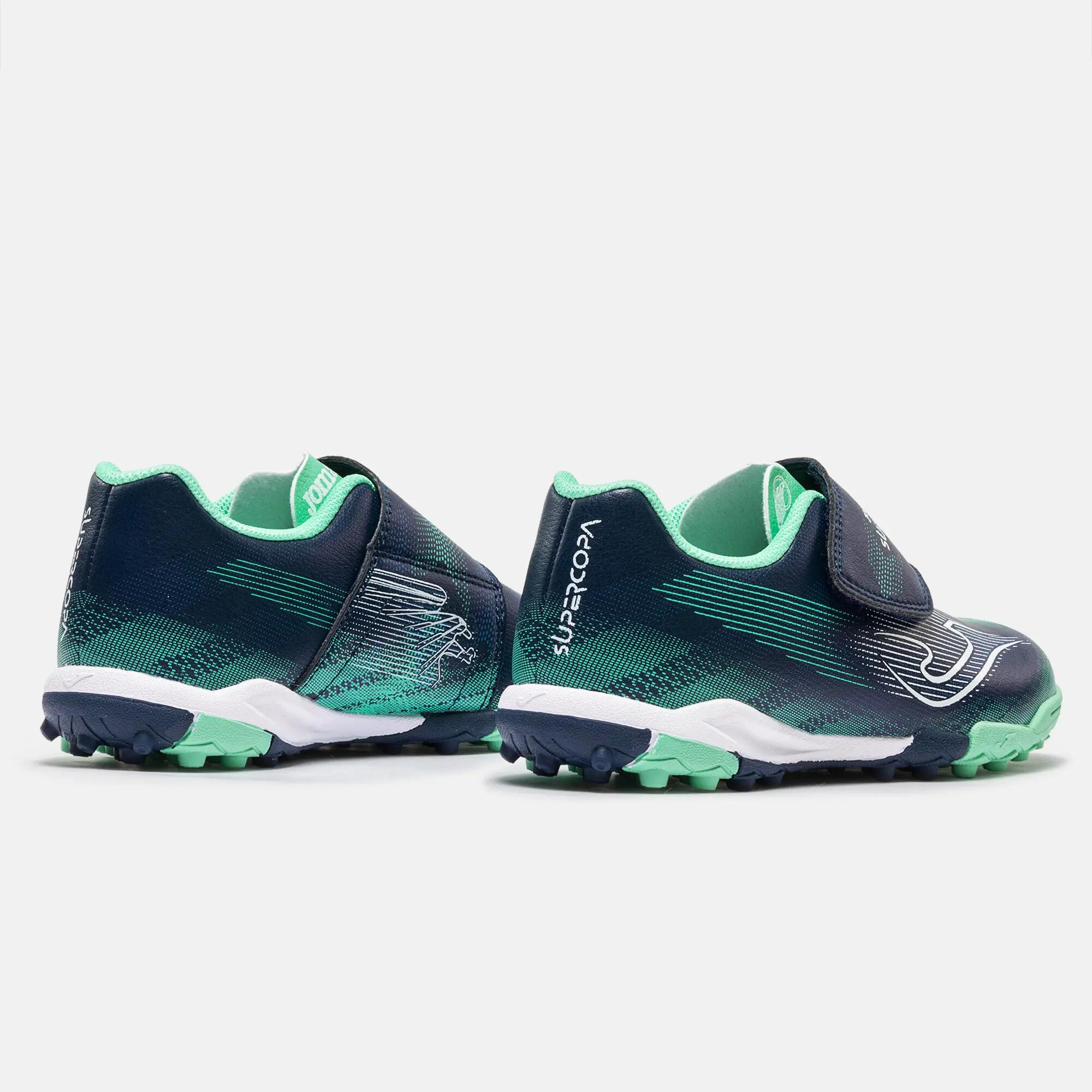 Botas Fútbol Fútbol Niños Joma Supercopa Jr 26 TF Marino 3/5