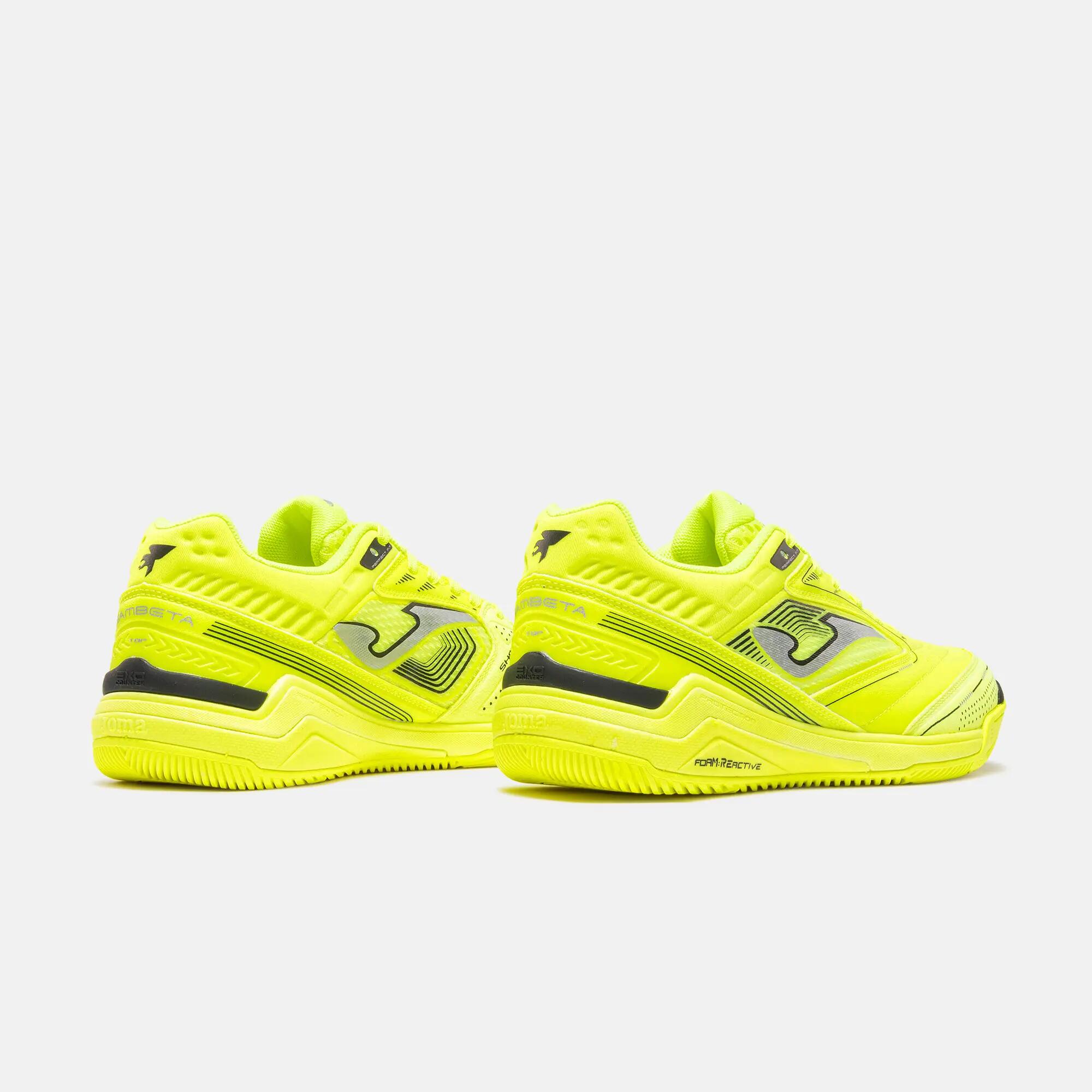 Chaussures Futsal Adulte Joma Gambeta 26 IN Jaune Fluo 3/5
