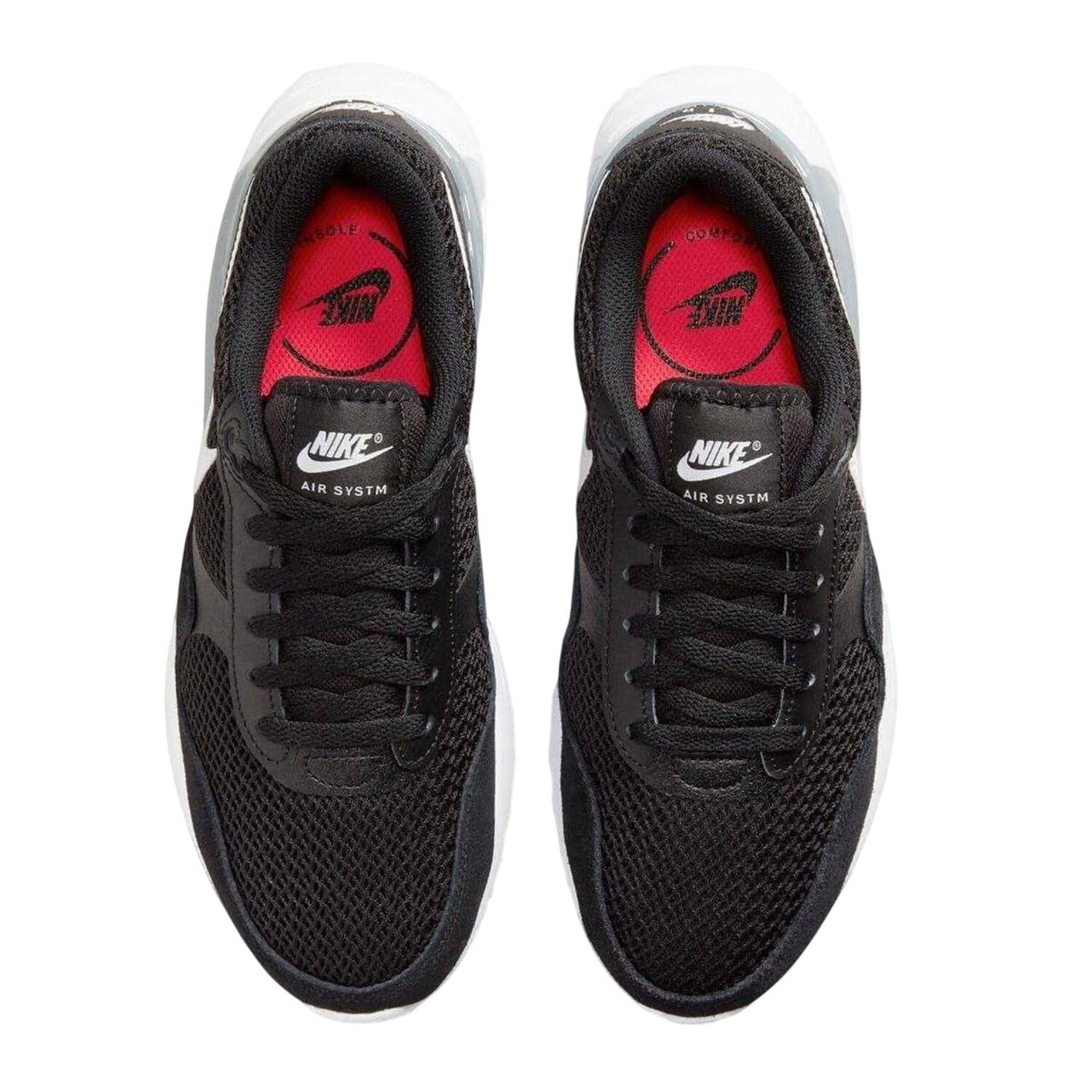 "Air Max Systm" Sneaker für , Netzmaterial Damen Schwarz/Weiß 4/4