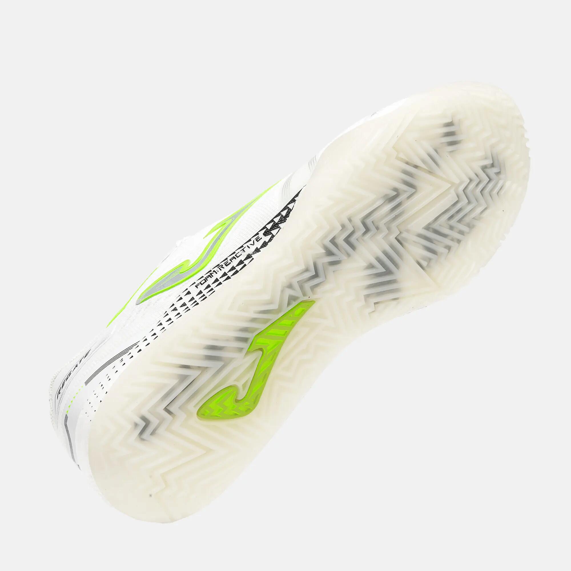 Chaussures Futsal Adulte Joma Regate Ultralight 26 IN Blanc 5/5