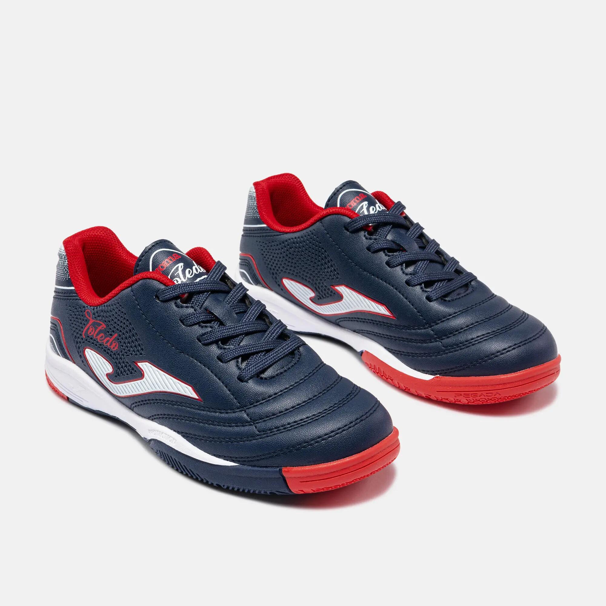 Zapatillas Fútbol Sala Niños Joma Toledo Jr 26 IN Marino 2/5