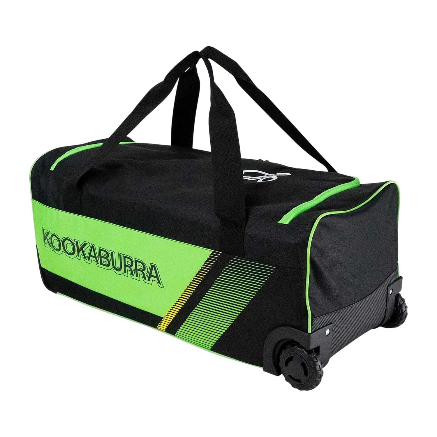 Sac De Sport À Roulettes Cricket (Noir / Vert) Taille unique 2/2