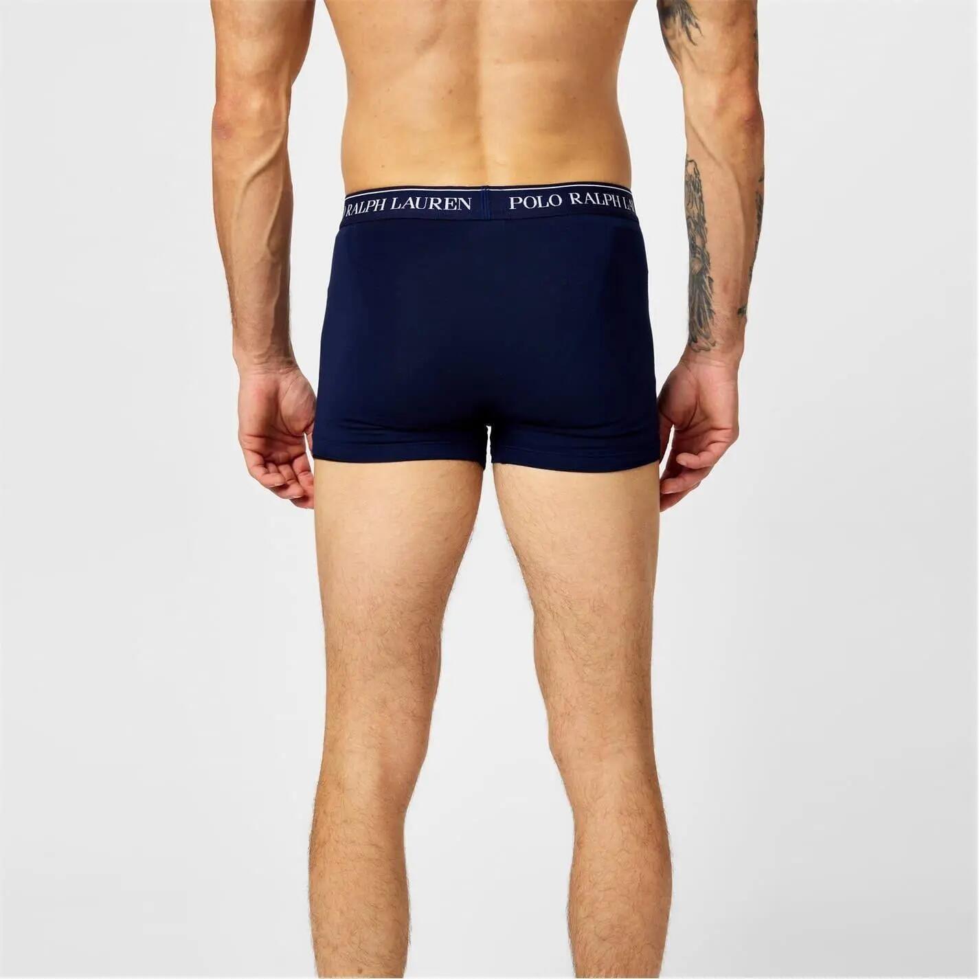 Boxershorts für (3erPack) Herren Floral/Blau 5/5