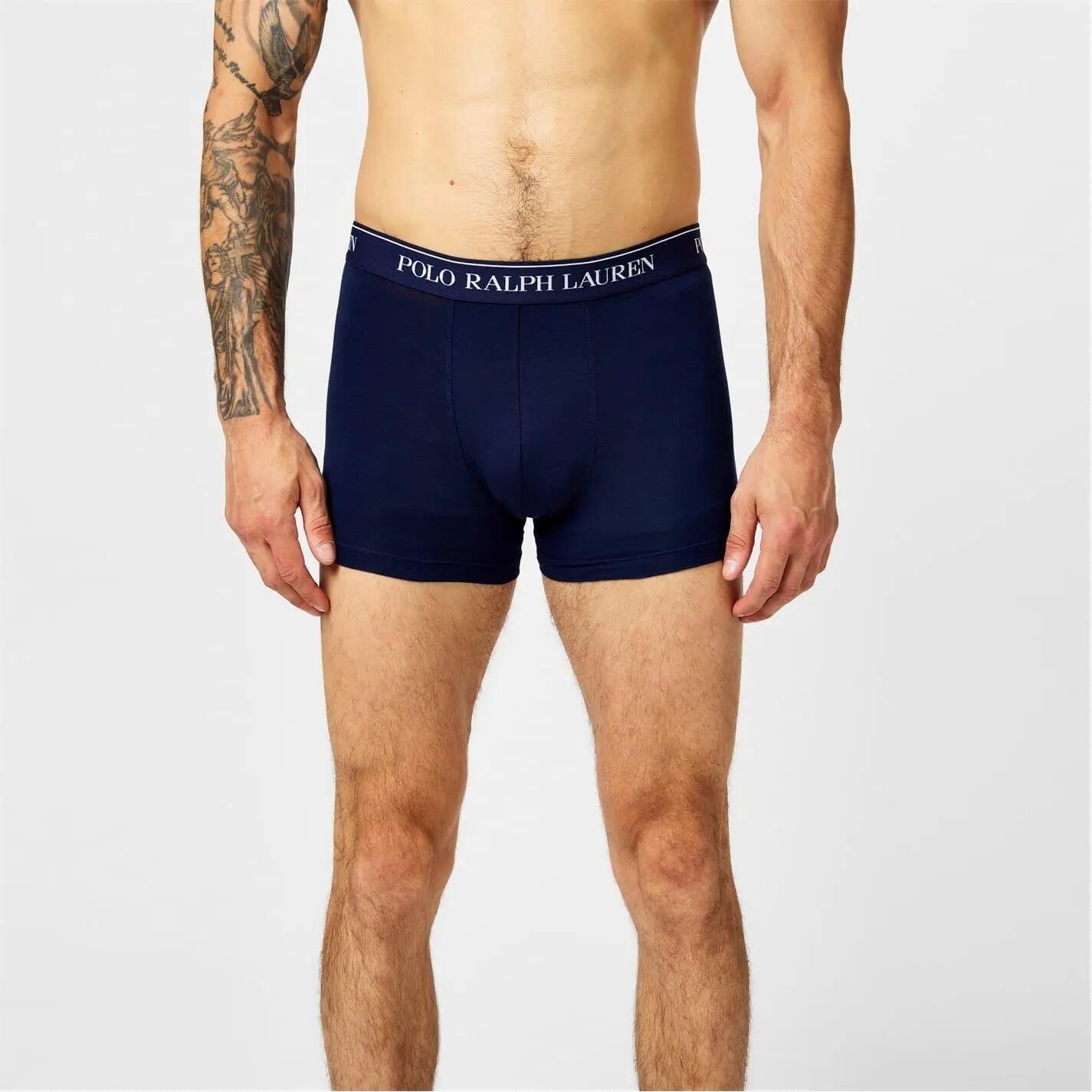 Boxershorts für (3erPack) Herren Floral/Blau 4/5