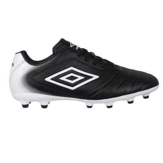 Chaussures De Foot Pour Terrain Ferme CALCIO Homme (Noir / Blanc)