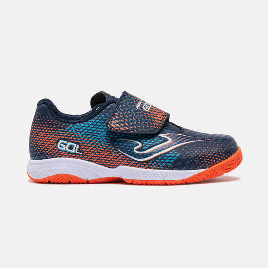 Zapatillas Fútbol Sala Niños Joma Gol Jr 26 IN Marino
