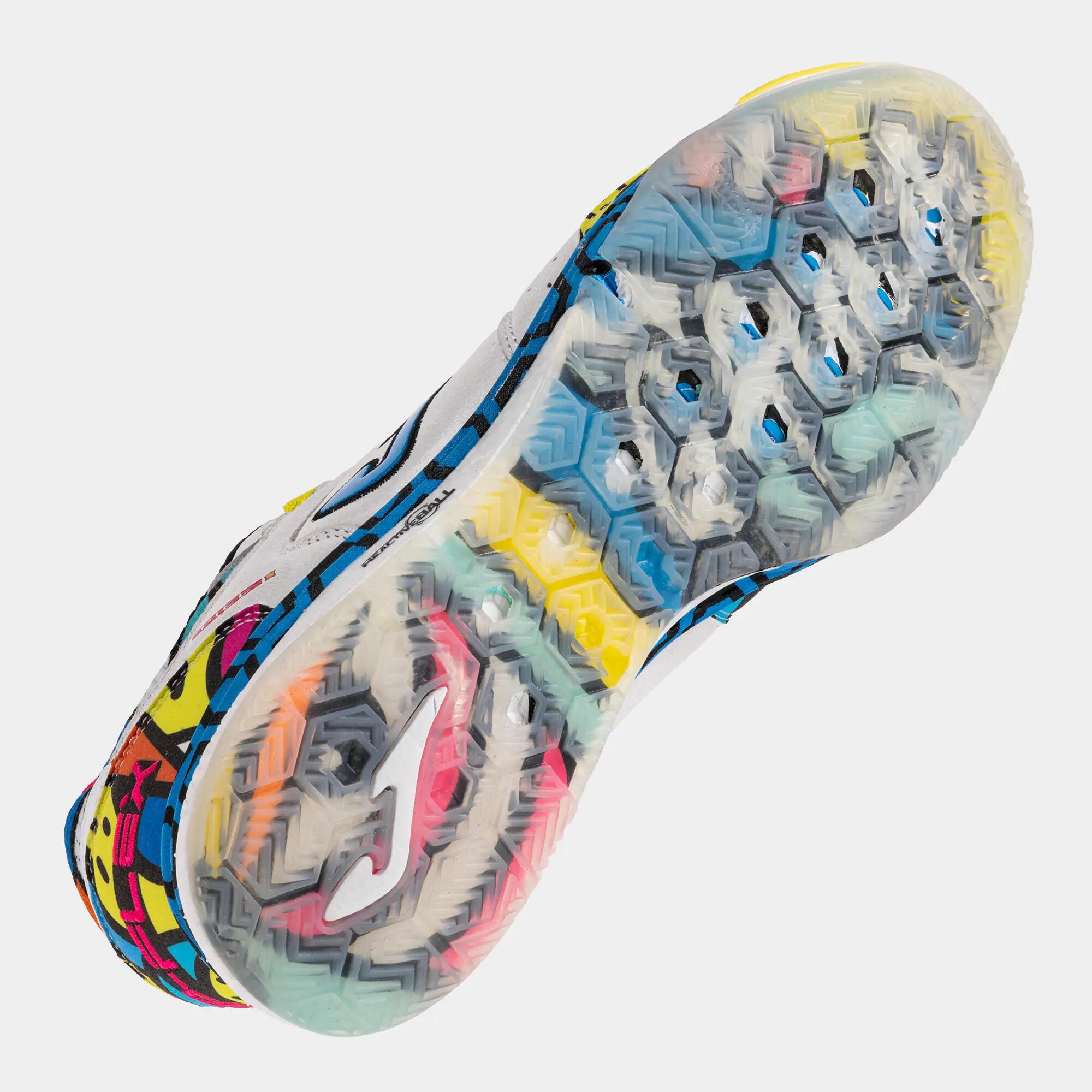 Zapatillas Fútbol Sala Adulto Joma Top Flex Rebound 26 IN Blanco 5/5